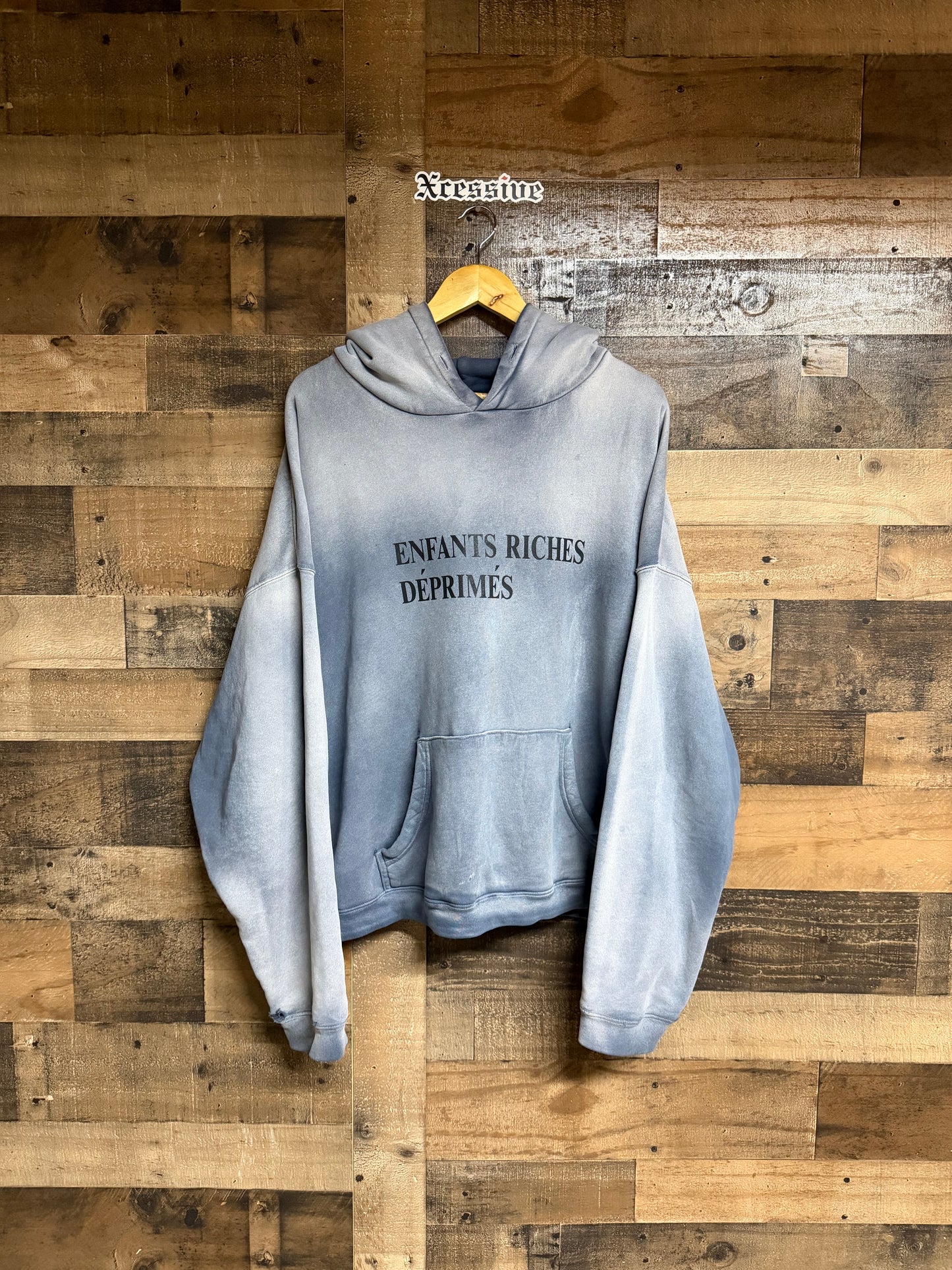 Enfants Riches Deprimes Sun Faded Classic Logo Hoodie
