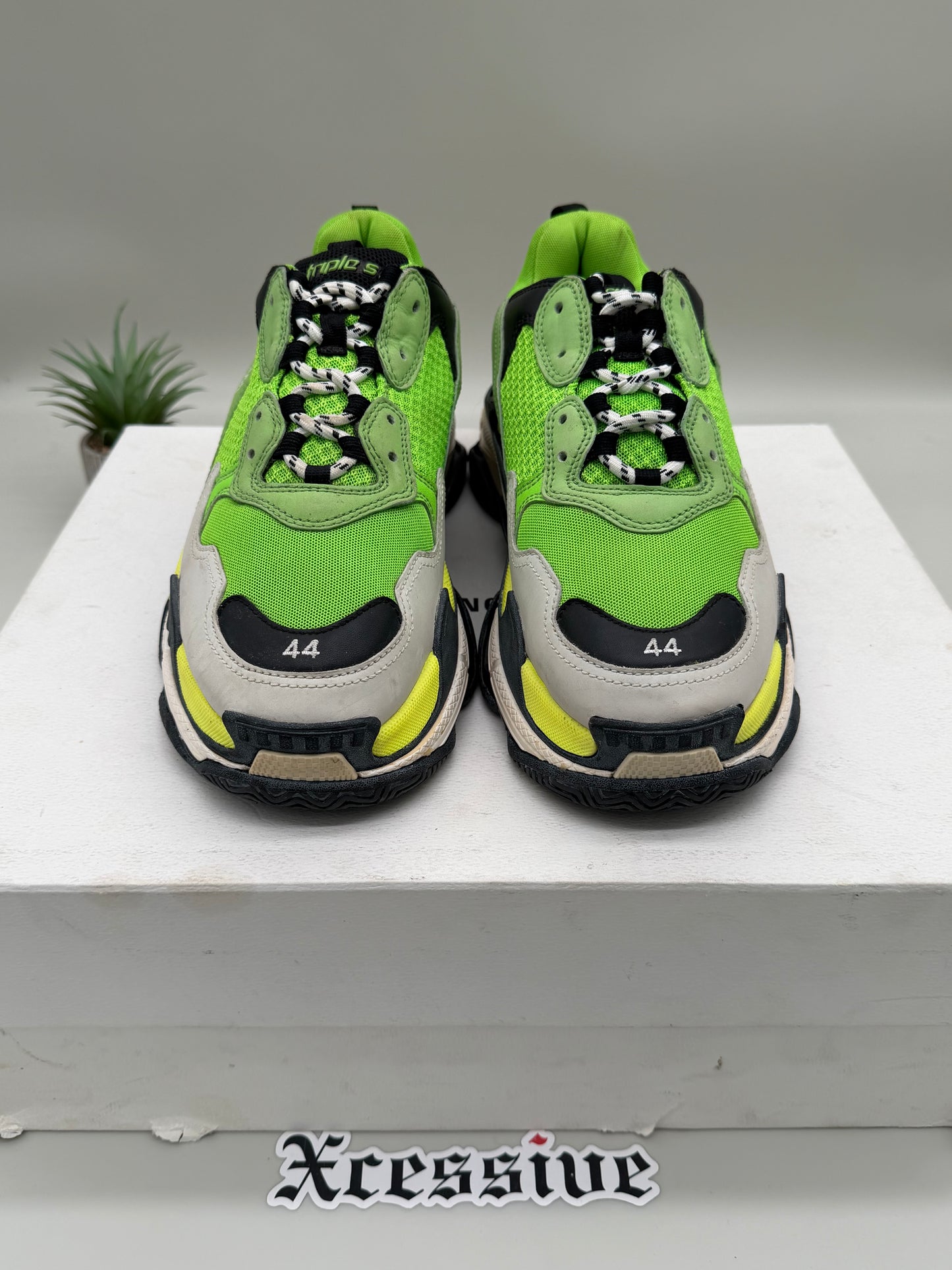Balenciaga Triples S Lime Green