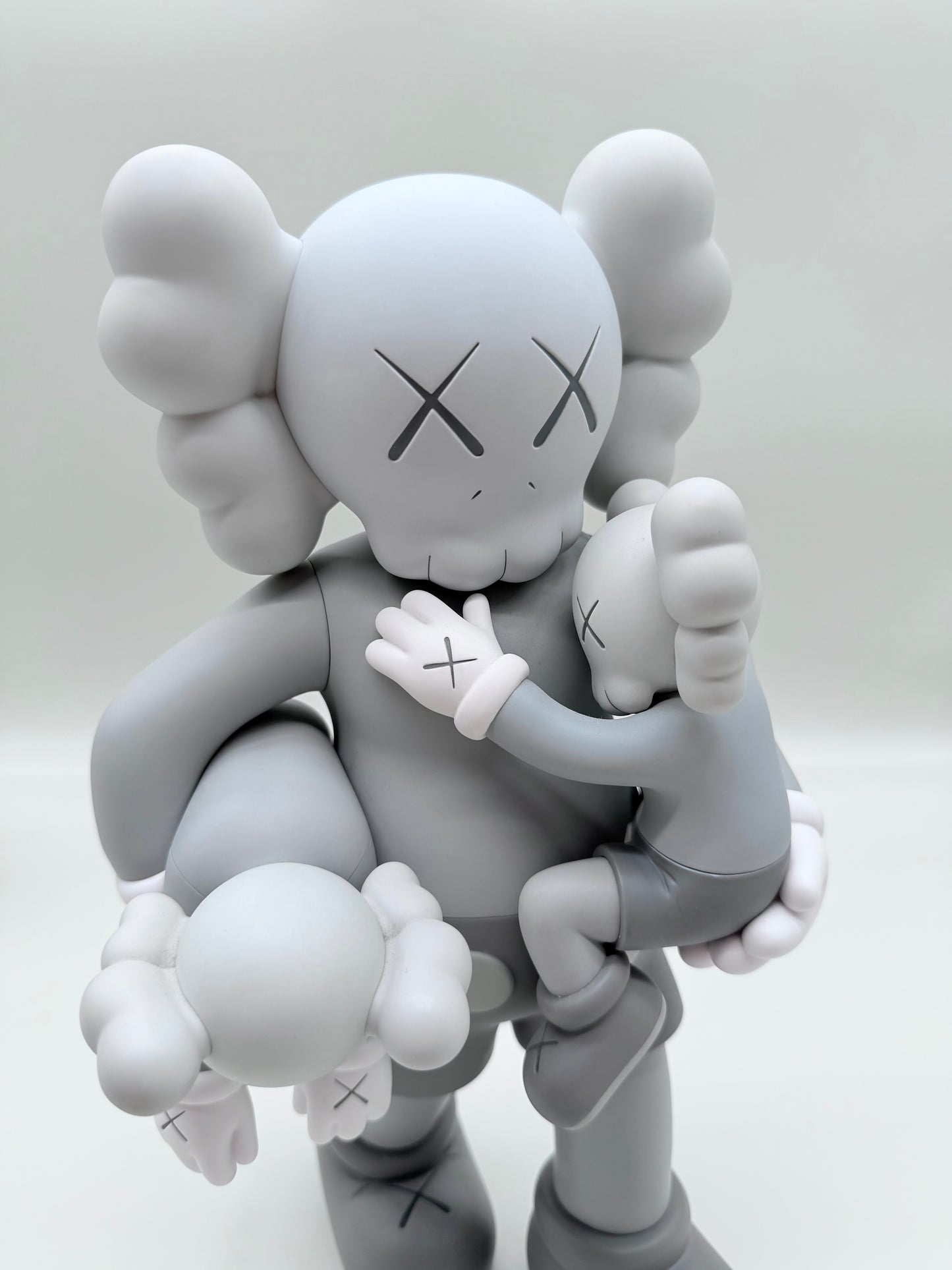 KAWS 'Clean Slate' Vinyl Figure Grey