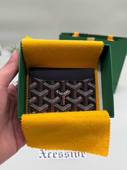 Goyard Saint Sulpice Cardholder Black