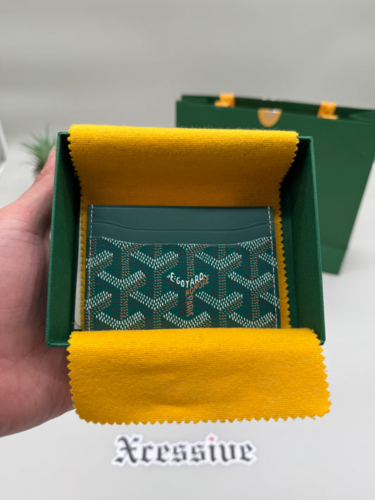 Goyard Saint Sulpice Green Cardholder