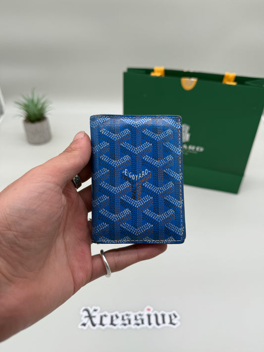 Goyard Saint Marc Card Holder Sky Blue