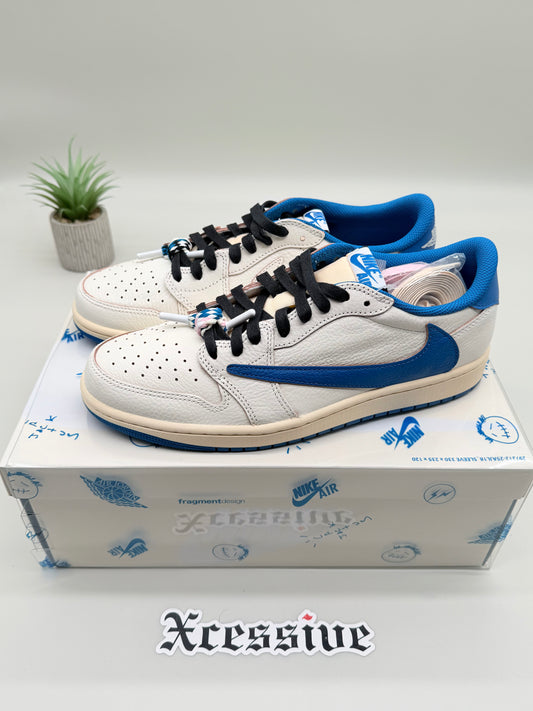 Jordan 1 Low Travis Scott Fragment Military Blue