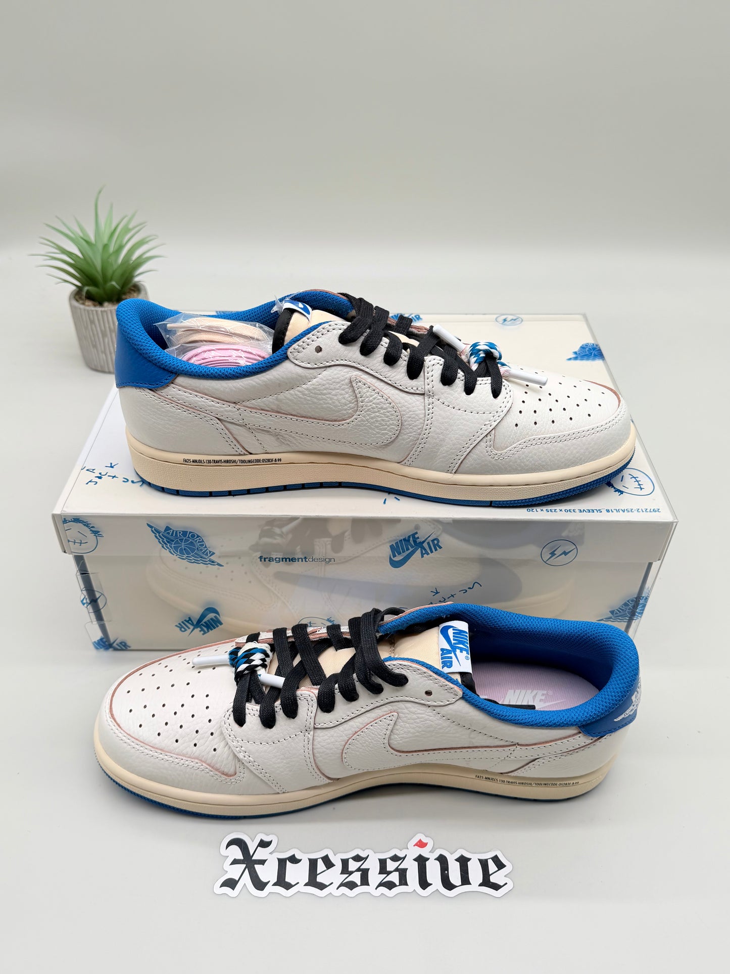 Jordan 1 Low Travis Scott Fragment Military Blue