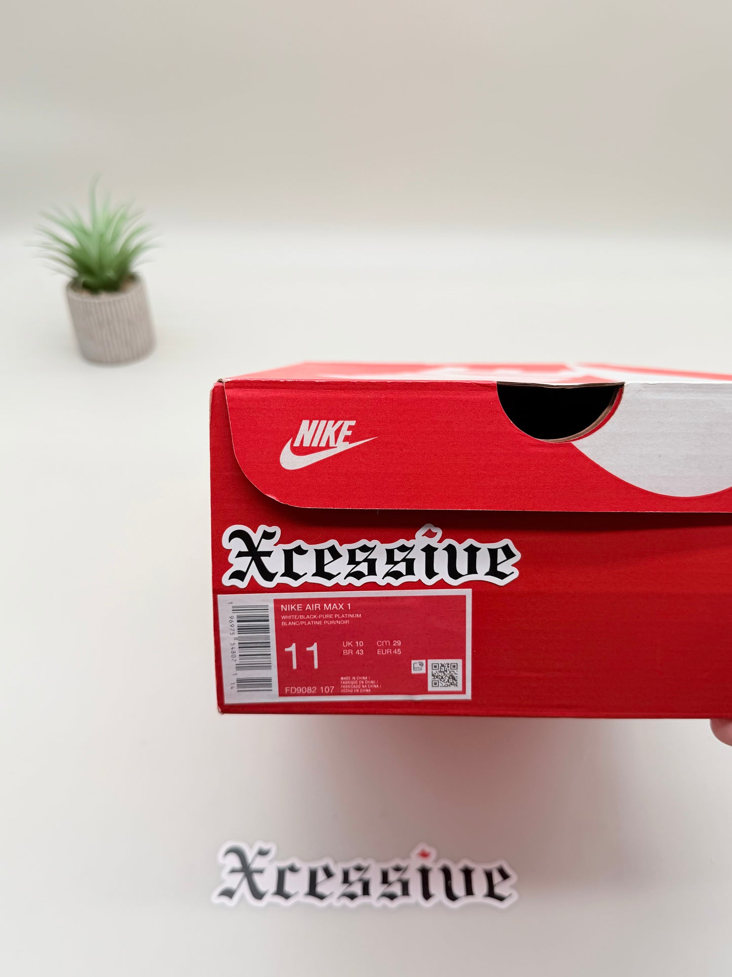 Nike Air Max 1 Black White