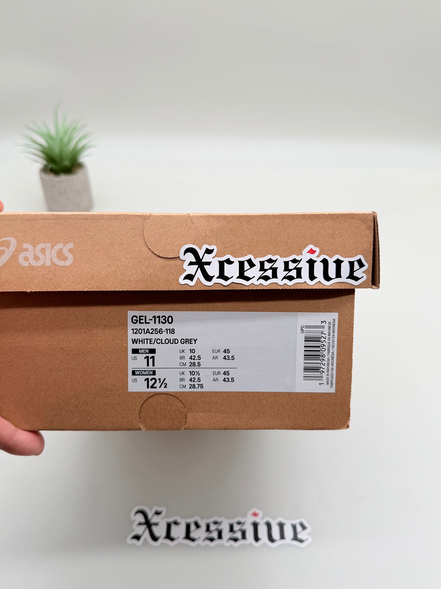 ASICS Gel-1130 White Cloud Grey