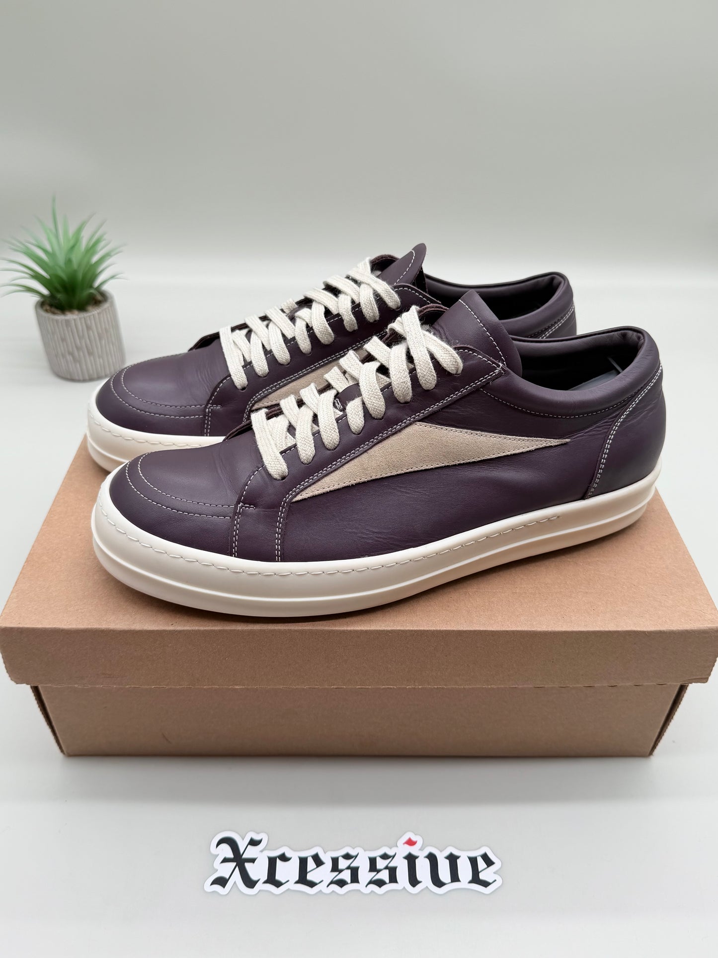 Rick Owens Vintage Sneakers Amethyst