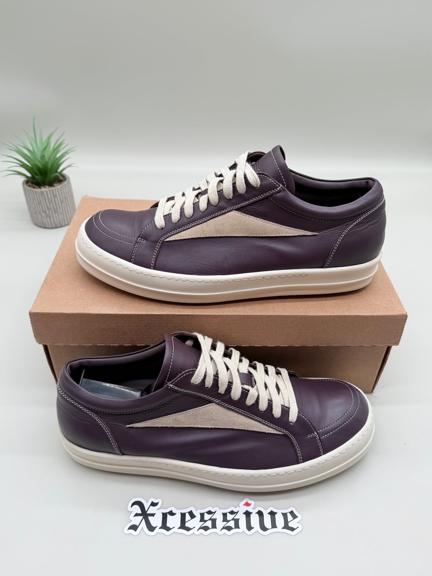 Rick Owens Vintage Sneakers Amethyst