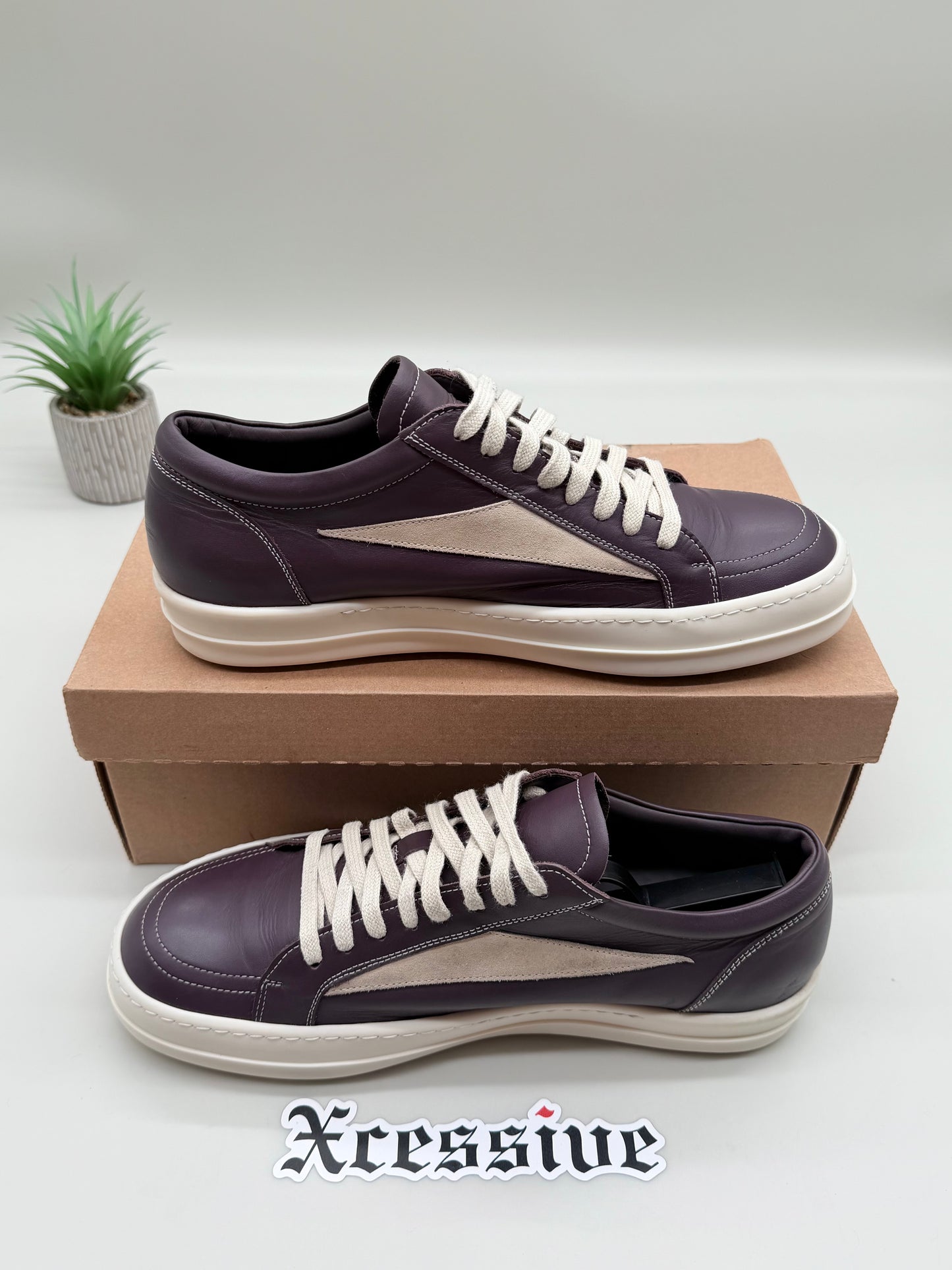 Rick Owens Vintage Sneakers Amethyst