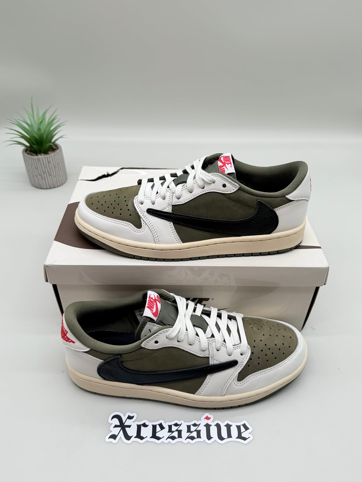 Jordan 1 Low Travis Scott Medium Olive
