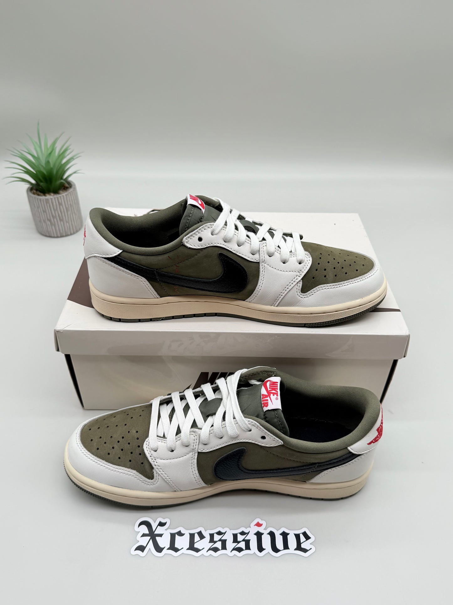 Jordan 1 Low Travis Scott Medium Olive