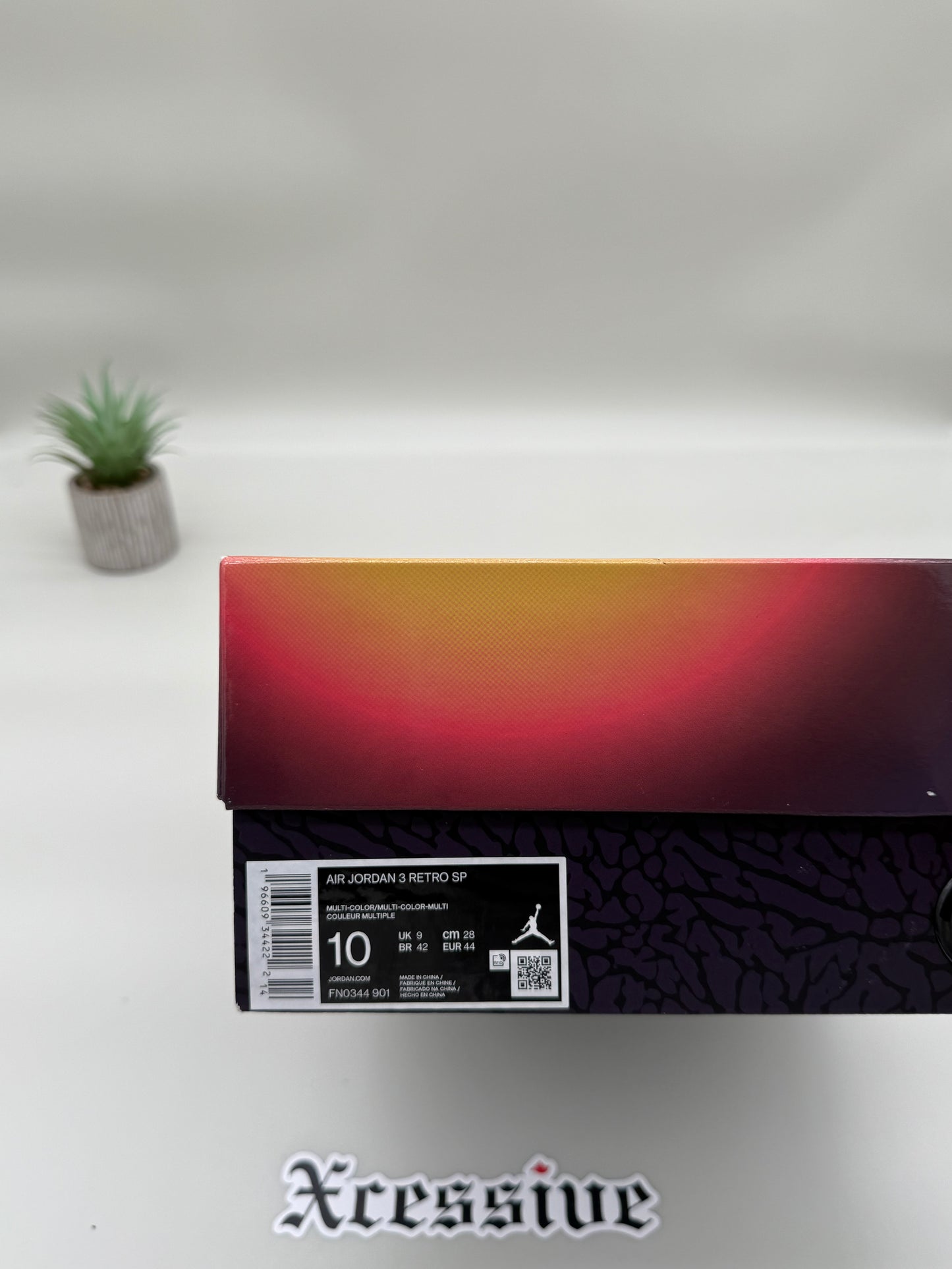 Jordan 3 J Balvin Medellín Sunset