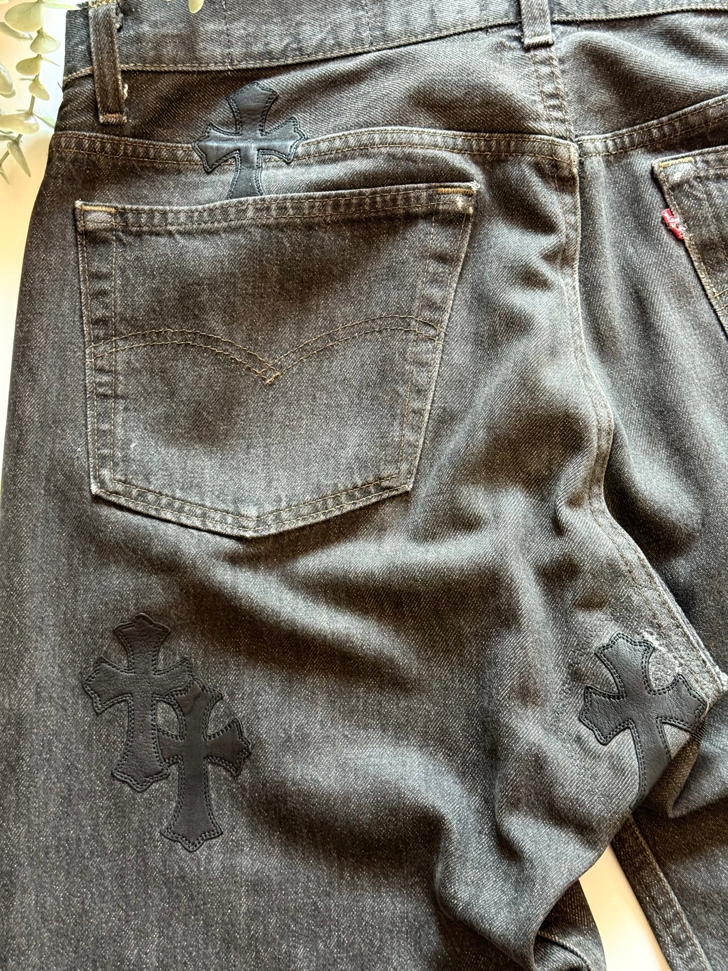 Chrome Hearts x Gallery Dept. Cross Patch Levi's