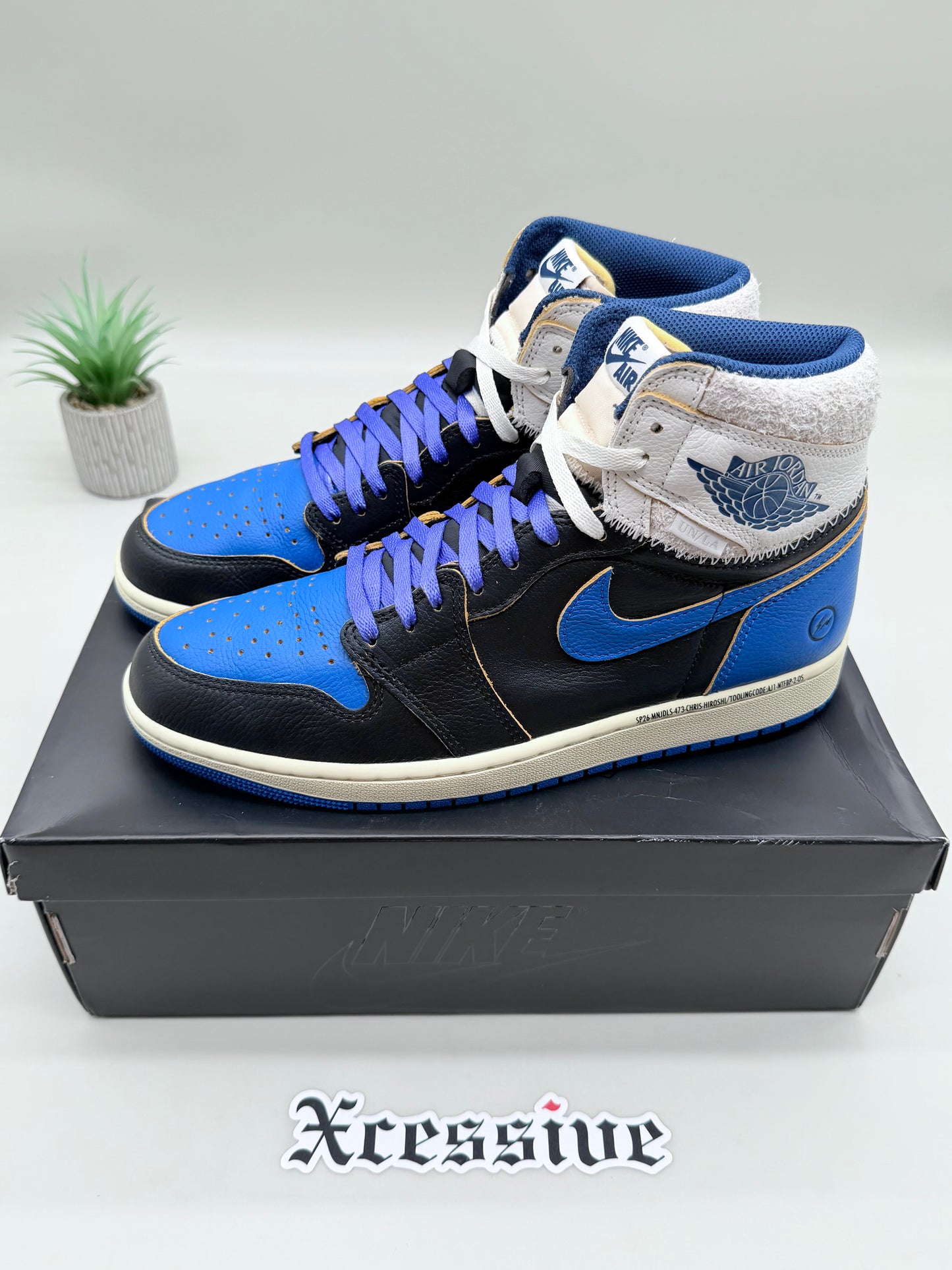 Jordan 1 Fragment x Union Sport Royal