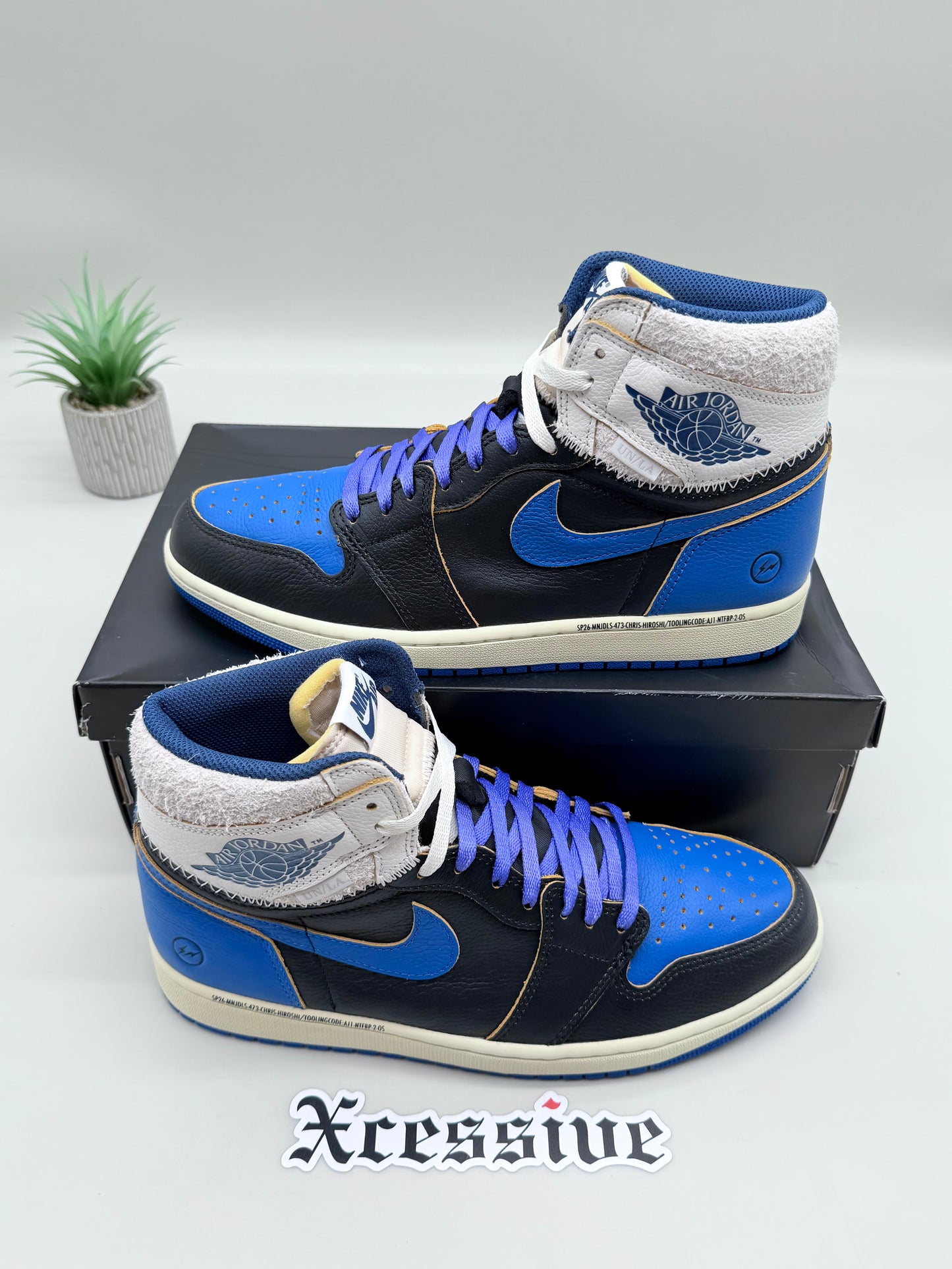 Jordan 1 Fragment x Union Sport Royal