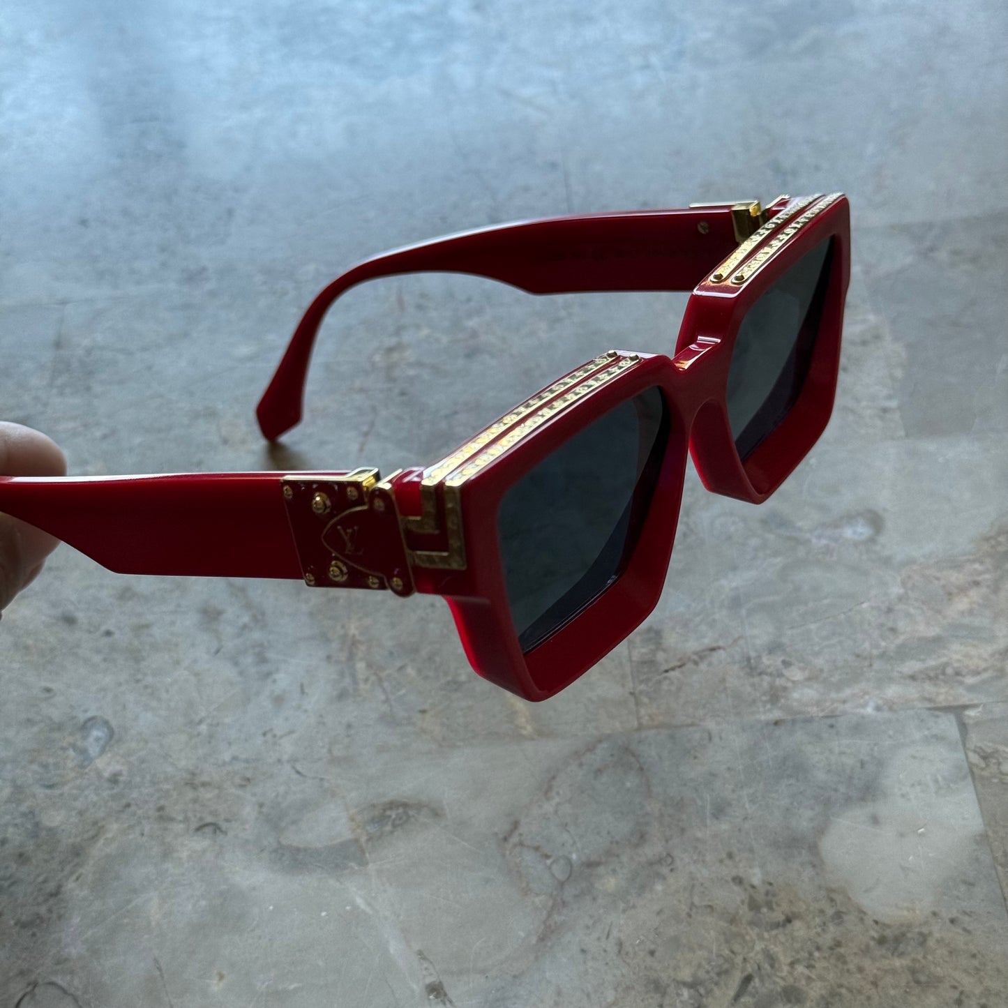 Louis Vuitton Millionaire Red Sunglasses