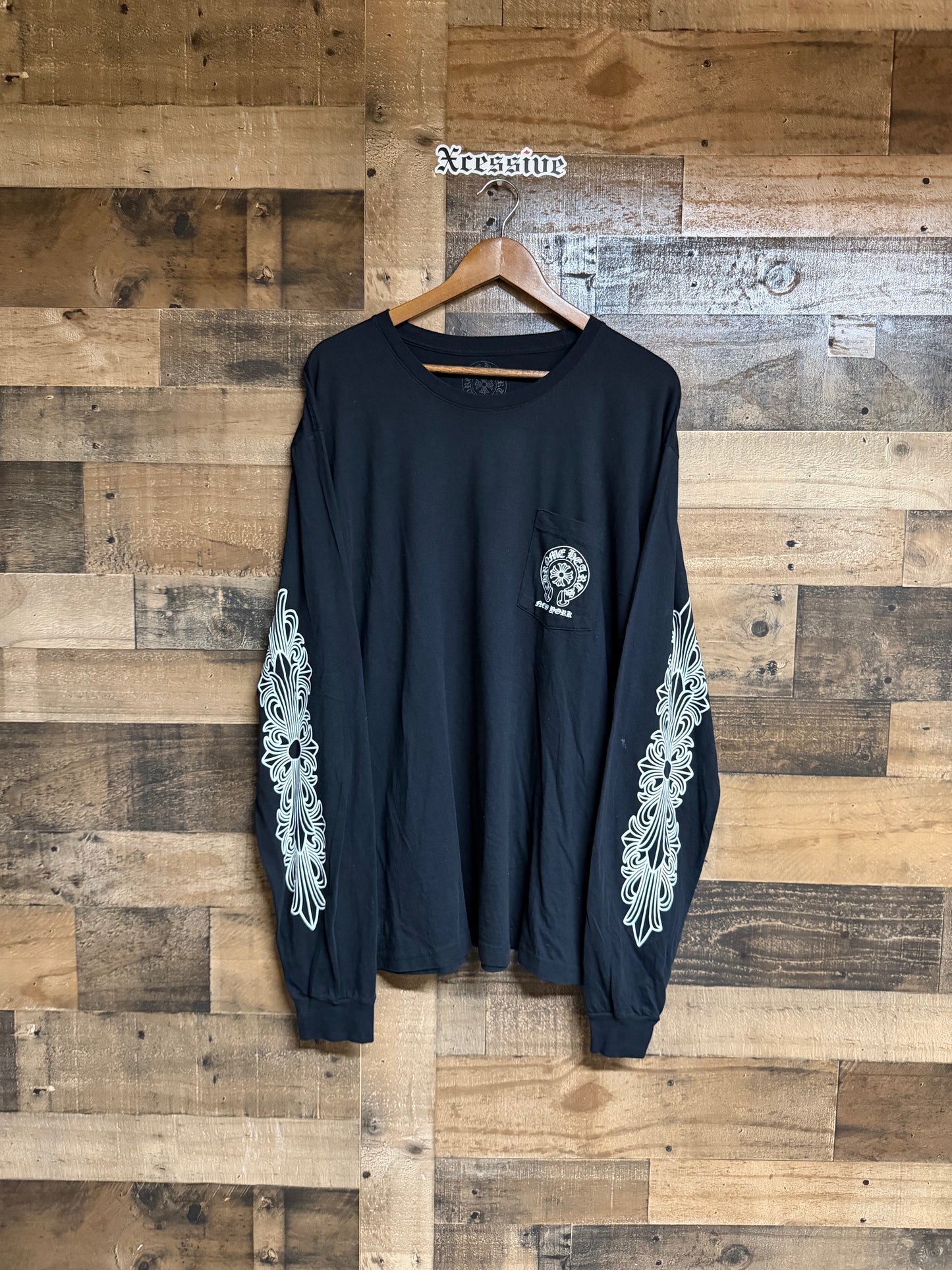 Chrome Hearts Floral New York Exclusive Long Sleeve Shirt