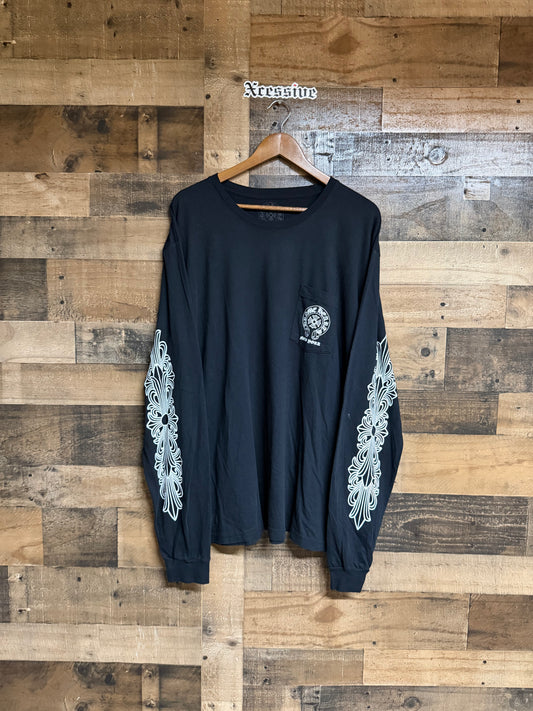 Chrome Hearts Floral New York Exclusive Long Sleeve Shirt