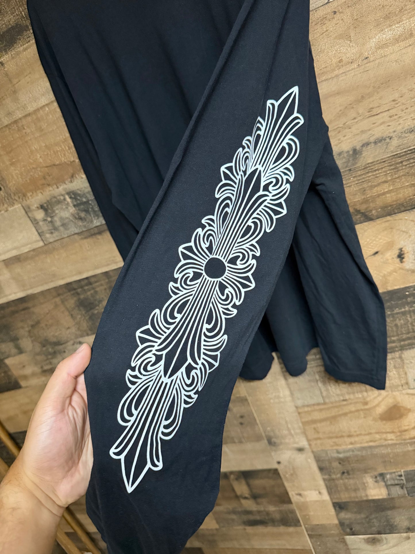 Chrome Hearts Floral New York Exclusive Long Sleeve Shirt