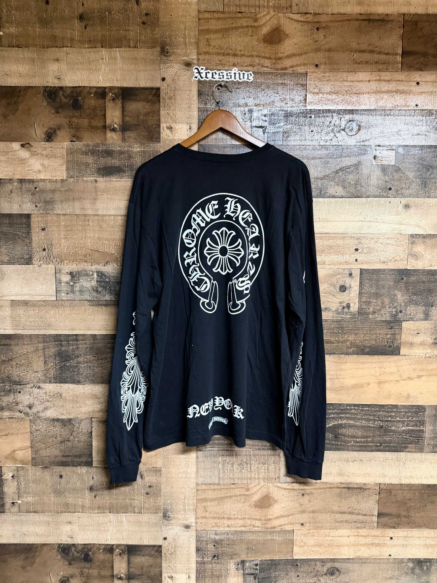 Chrome Hearts Floral New York Exclusive Long Sleeve Shirt