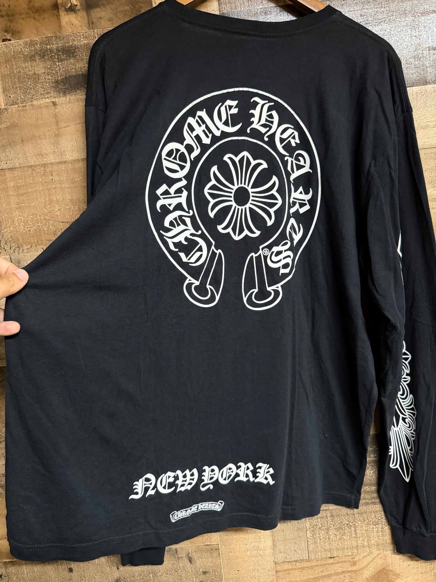Chrome Hearts Floral New York Exclusive Long Sleeve Shirt