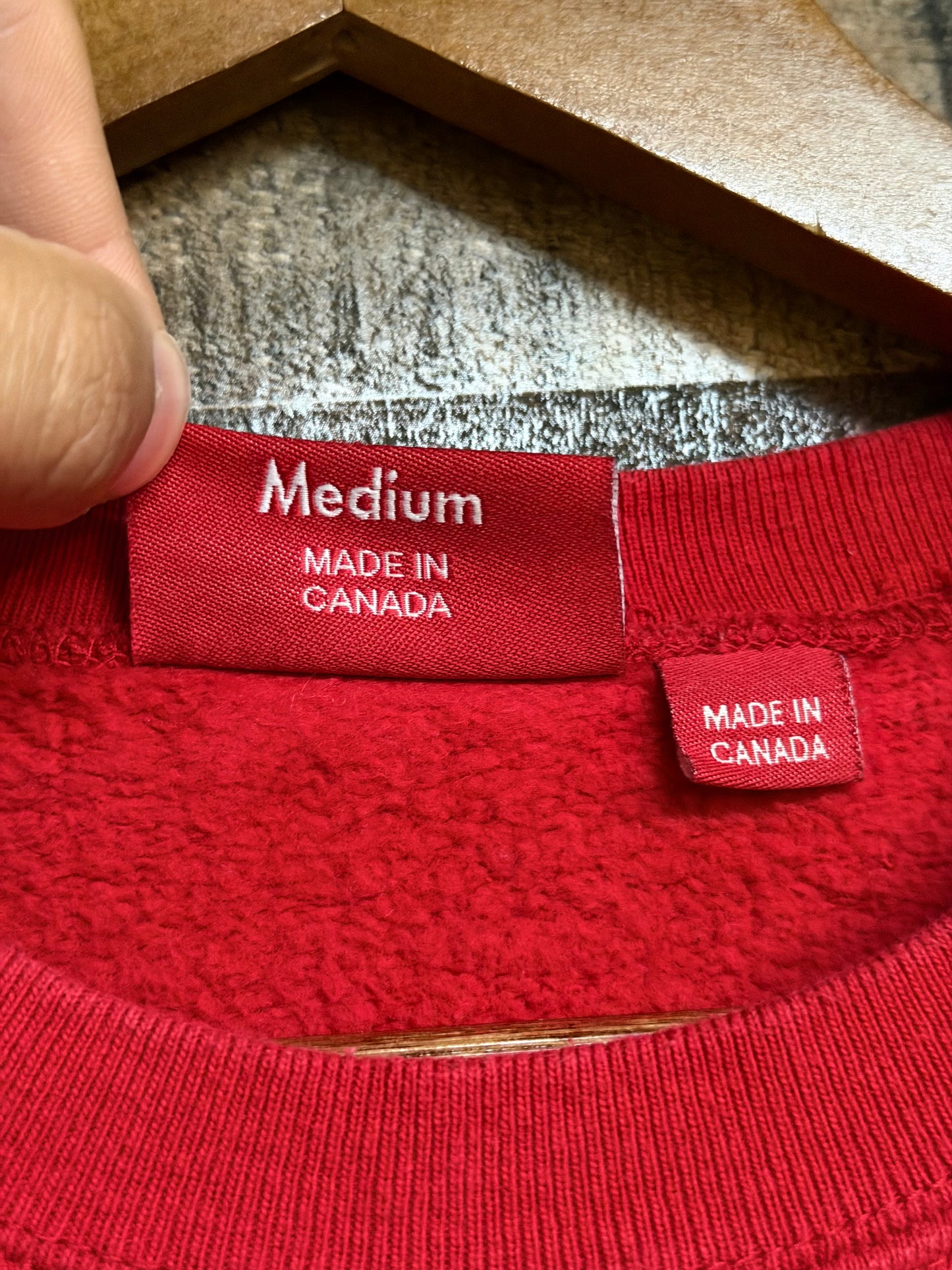Supreme Small Box Logo Crewneck Red