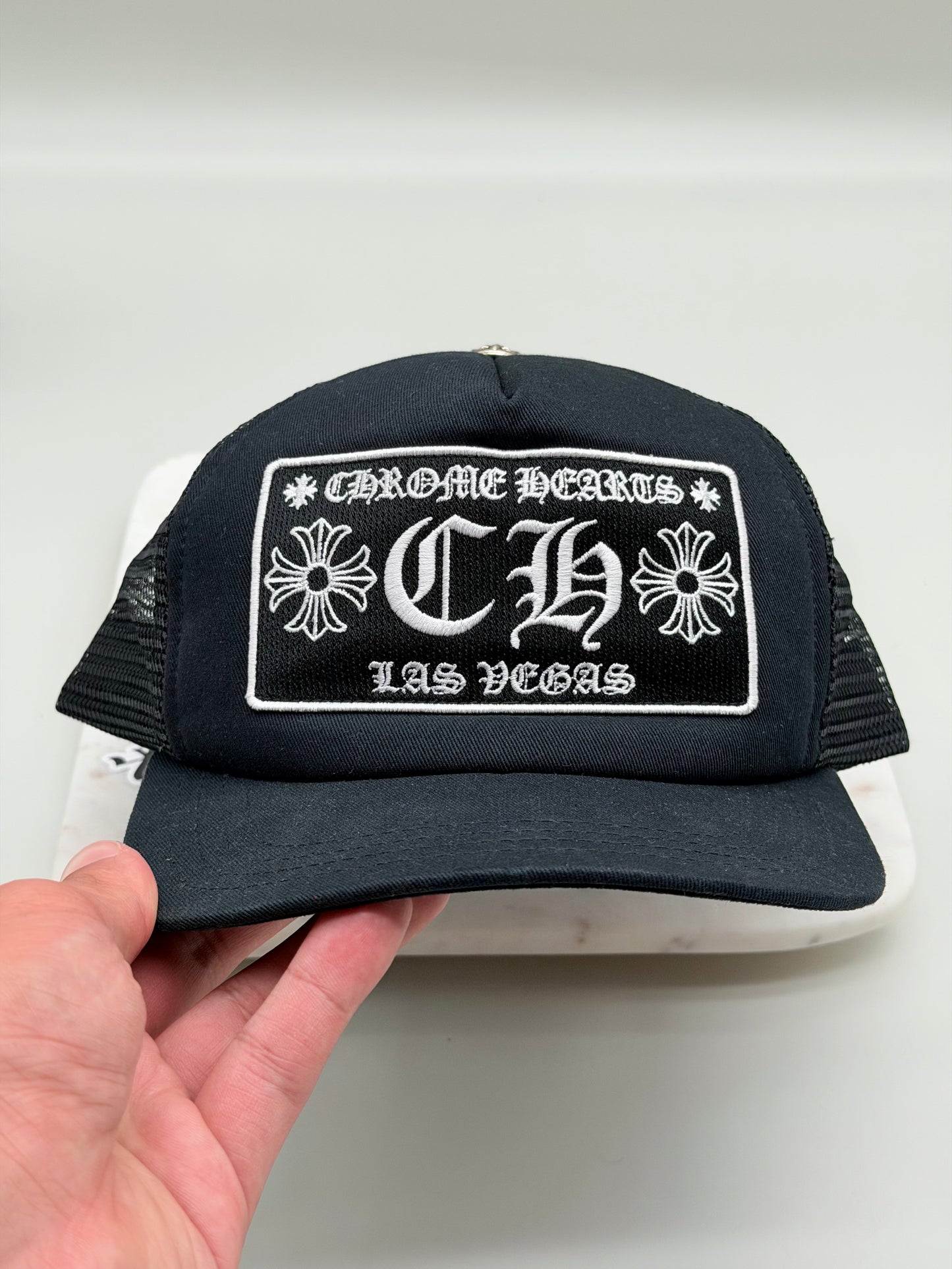 Chrome Hearts Las Vegas Trucker Hat