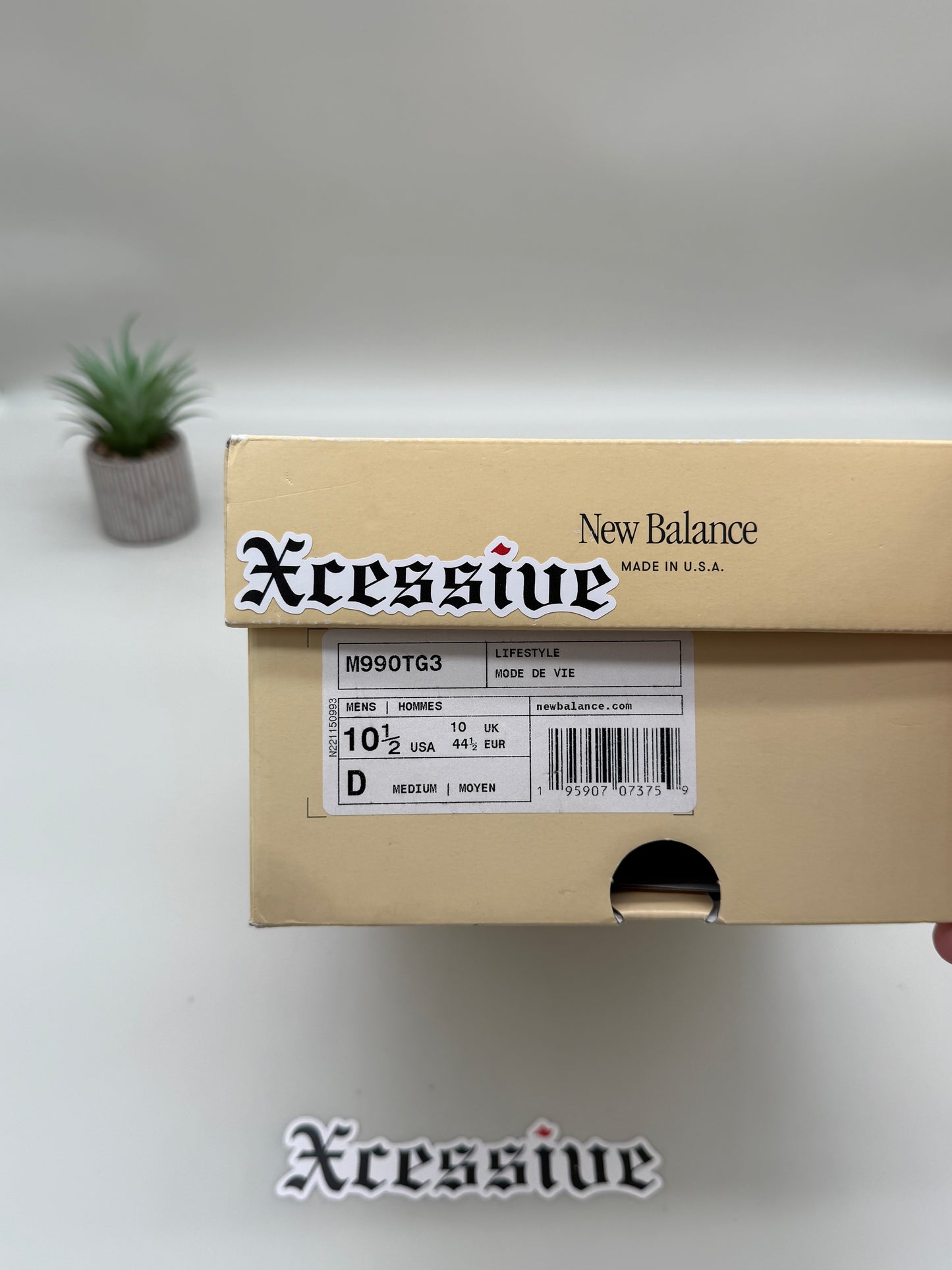New Balance 990v3 Marblehead Incense