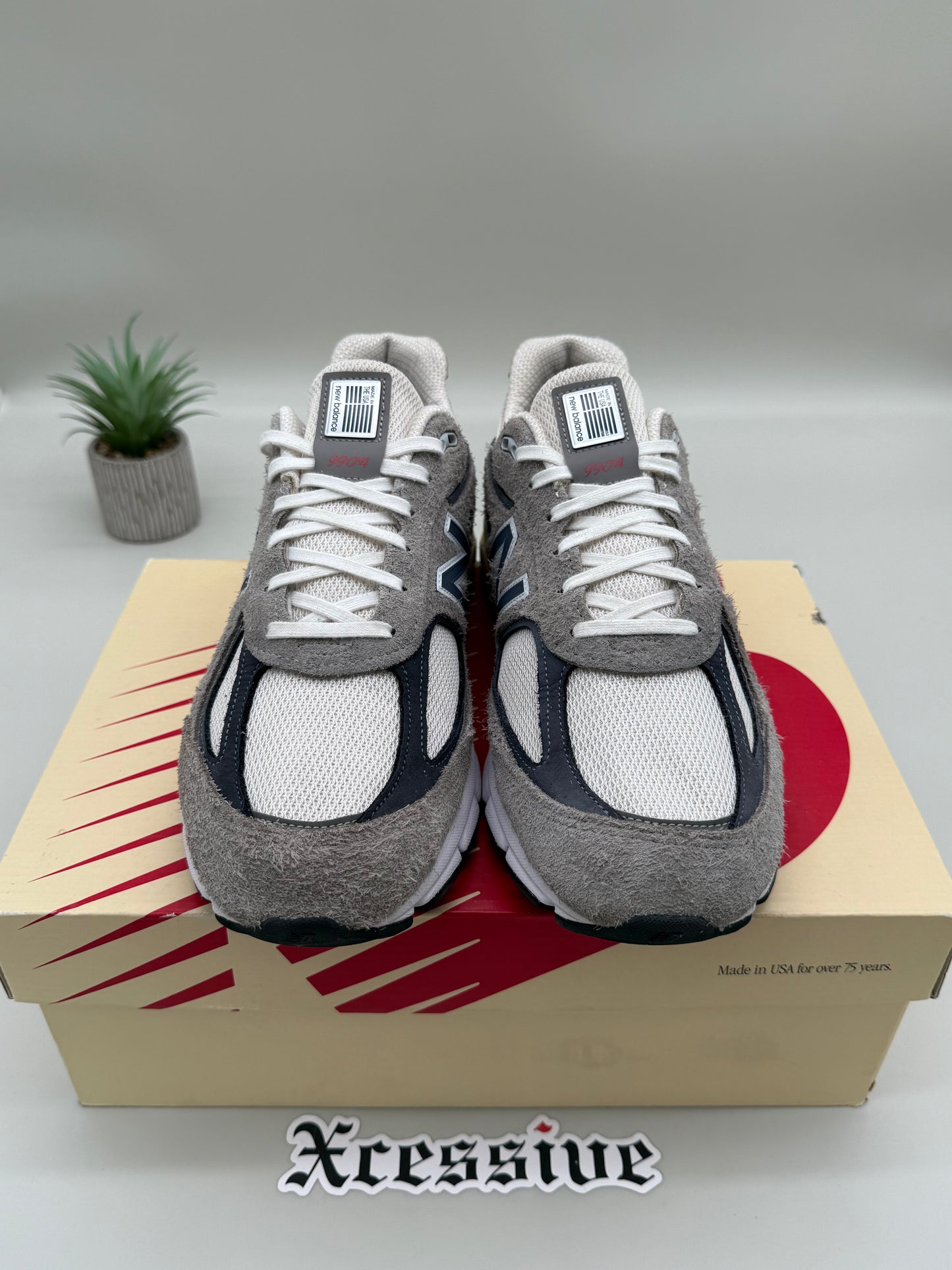 New Balance 990v4 Grey Day