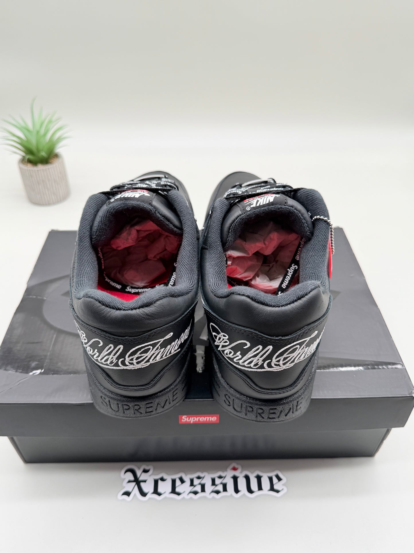 Nike Air Max 1 Supreme Black White