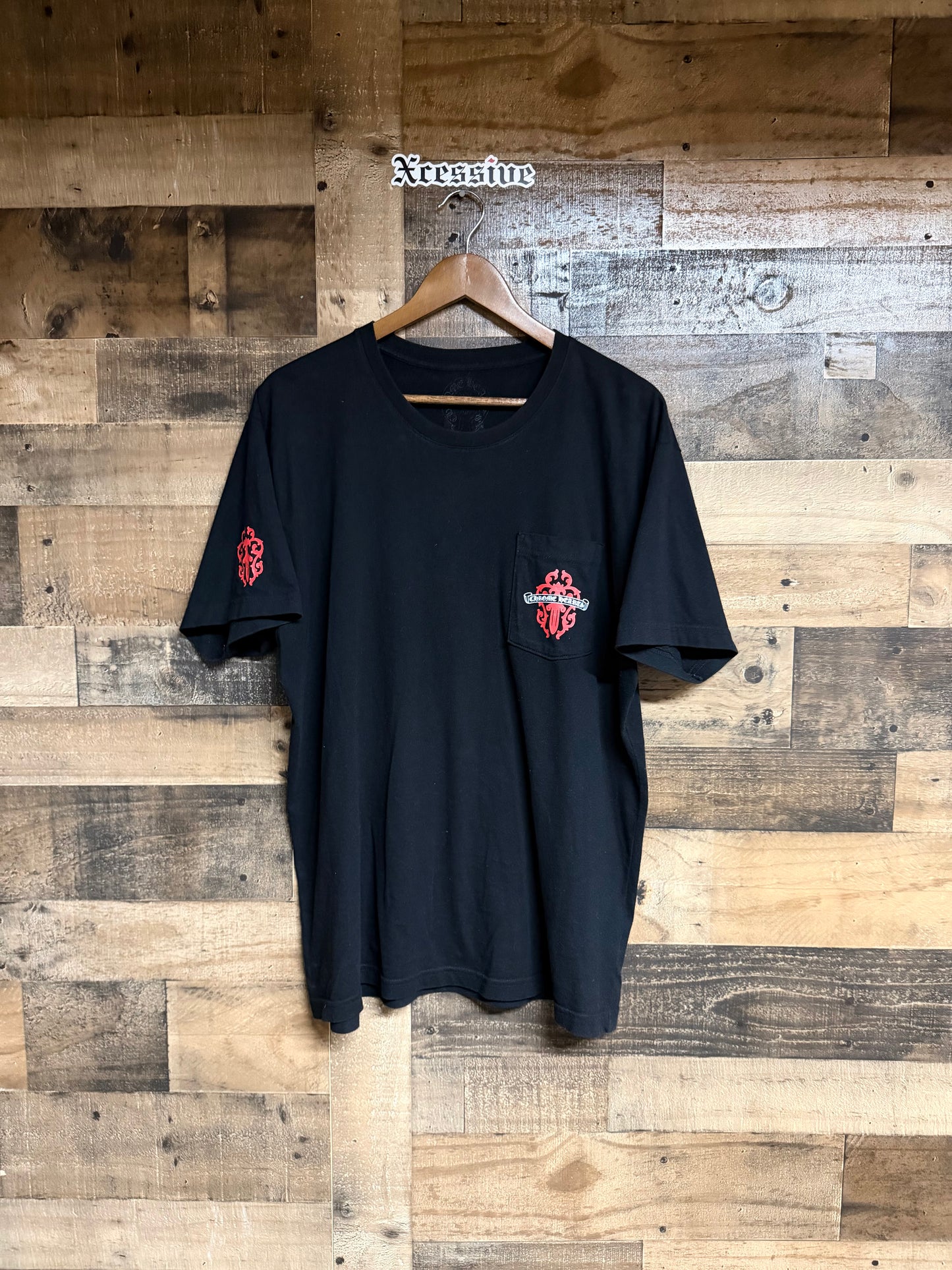 Chrome Hearts Red Vine Dagger Tee