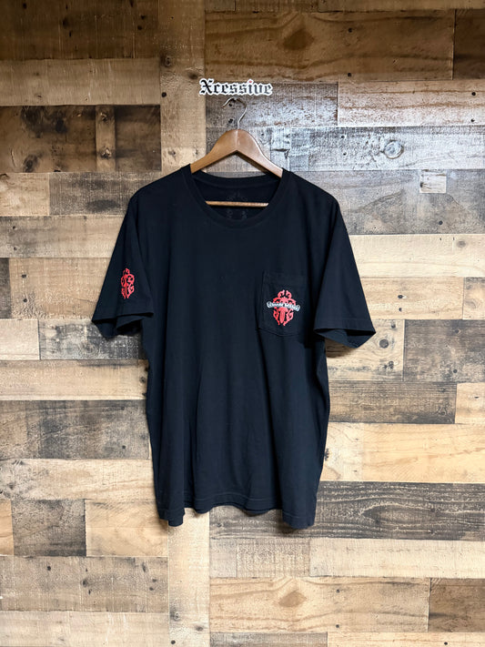Chrome Hearts Red Vine Dagger Tee