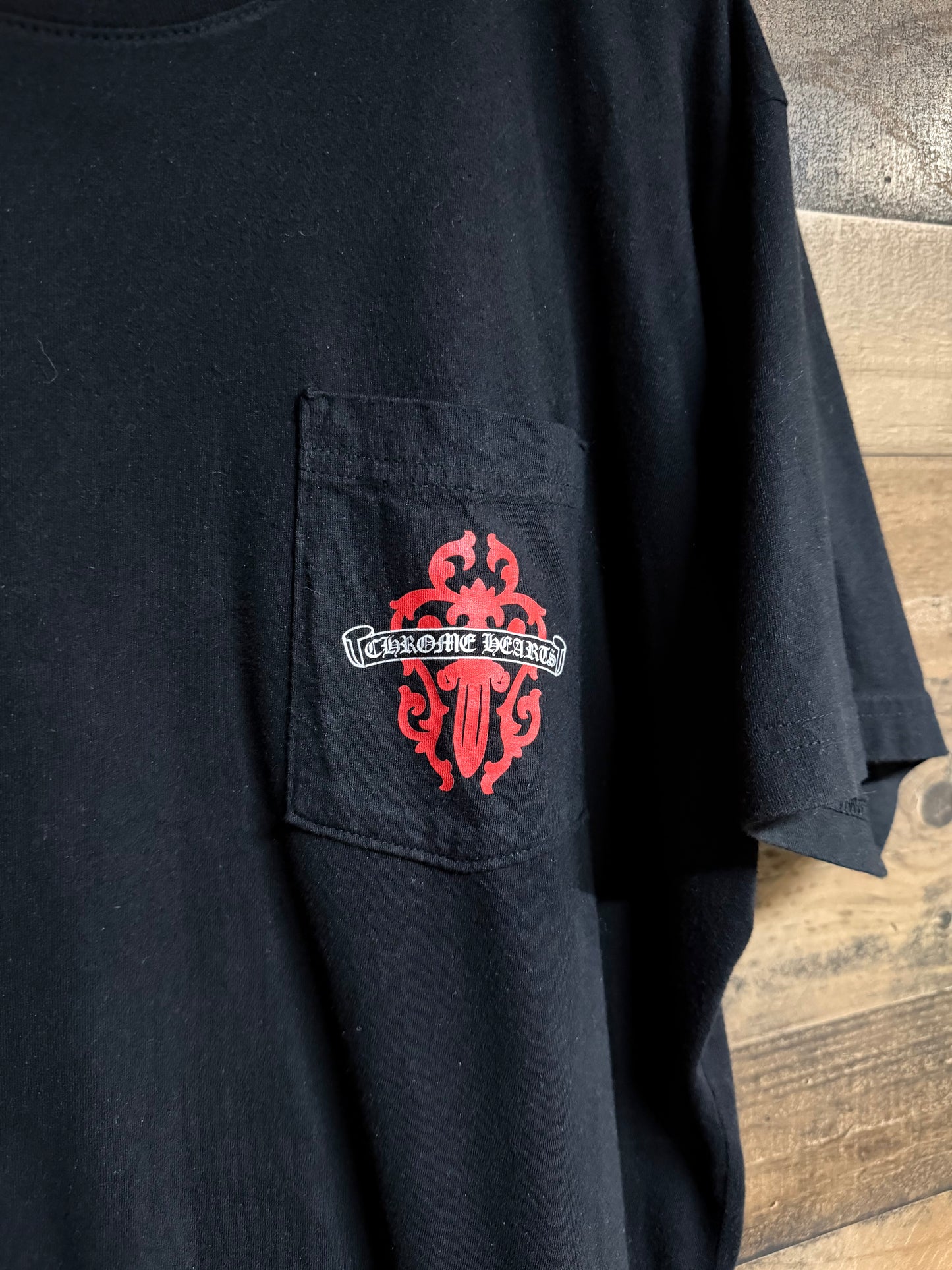 Chrome Hearts Red Vine Dagger Tee