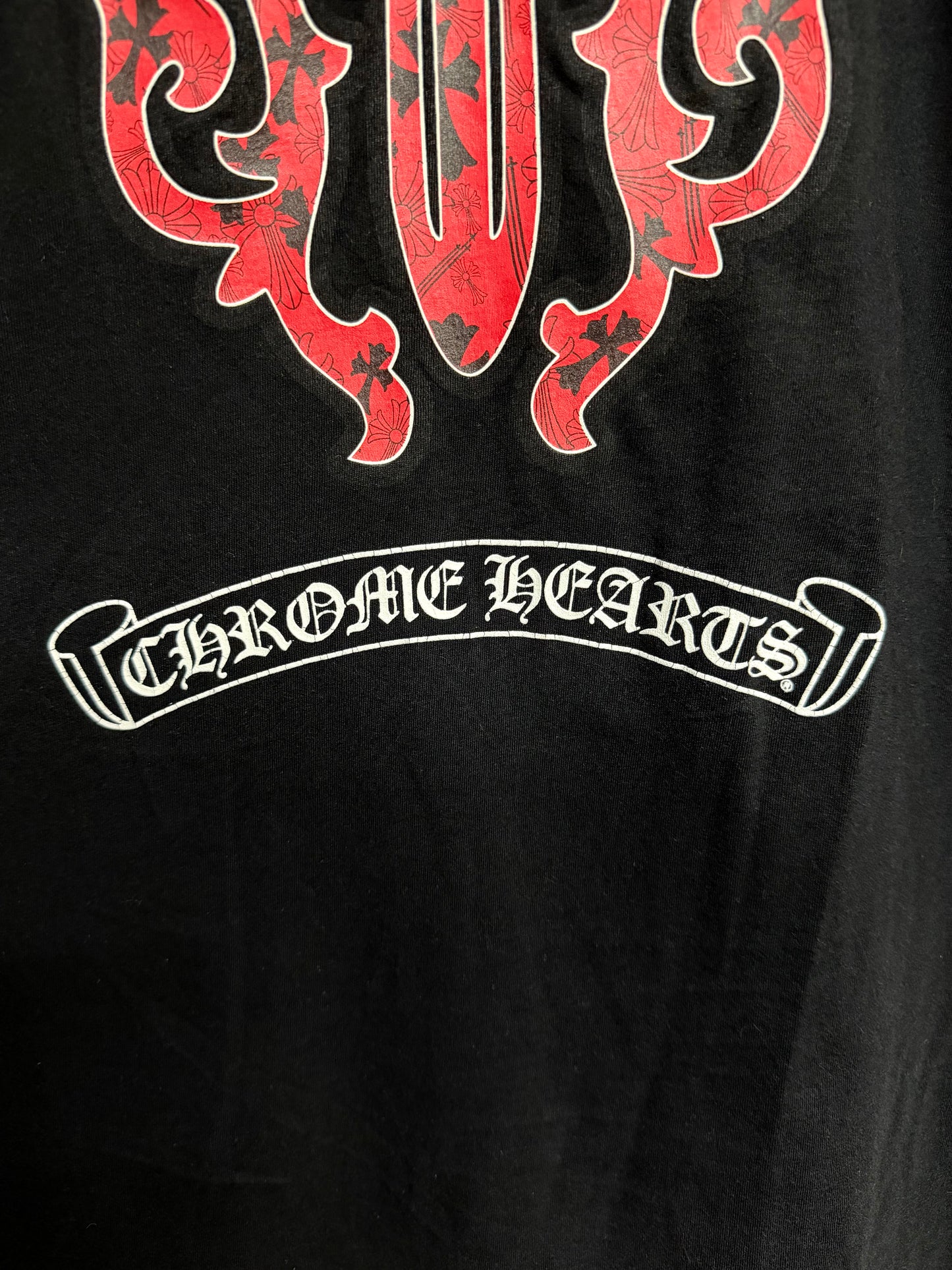 Chrome Hearts Red Vine Dagger Tee