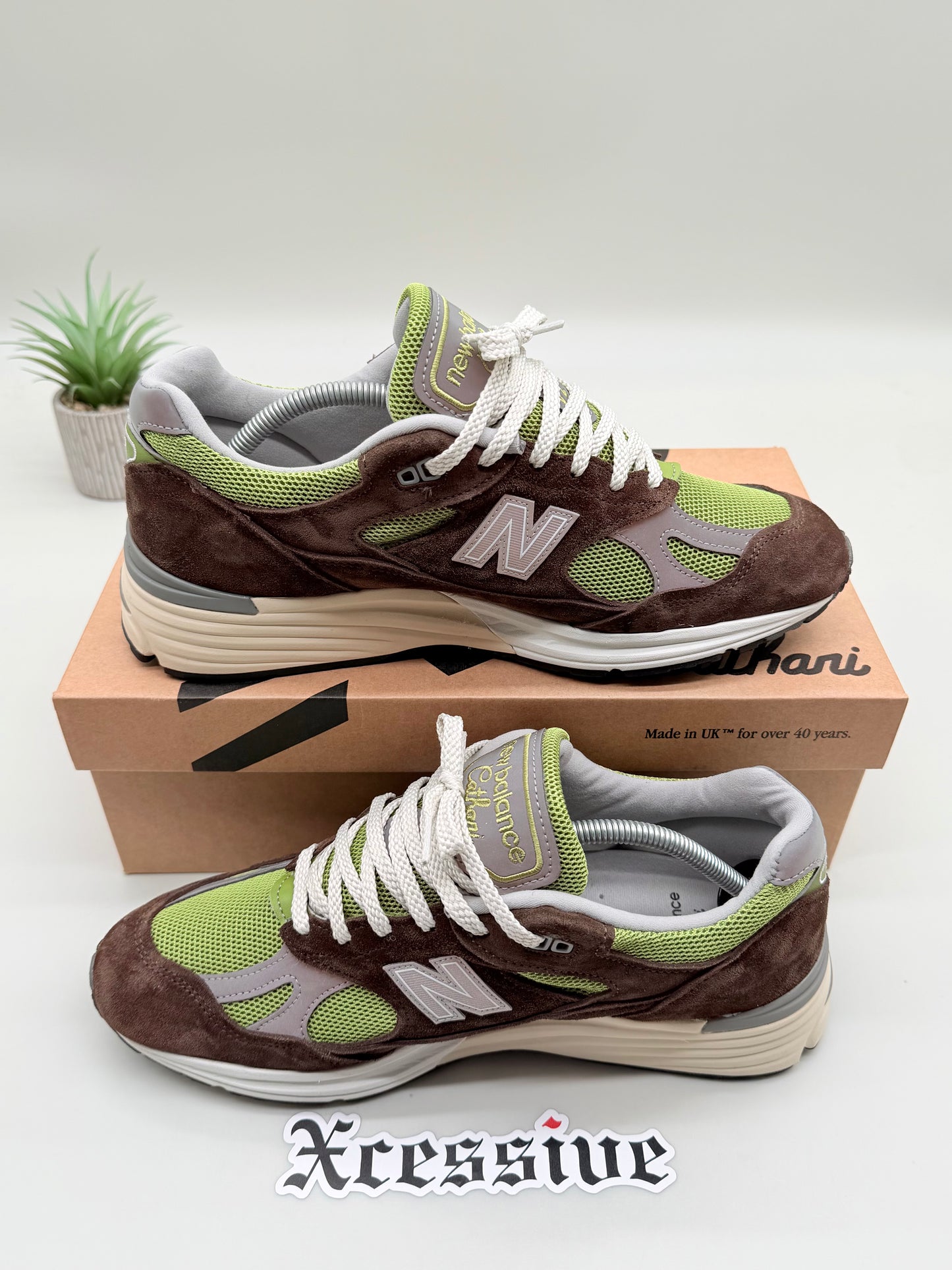 New Balance 991v2 Cathari x Kith Reverse Matcha