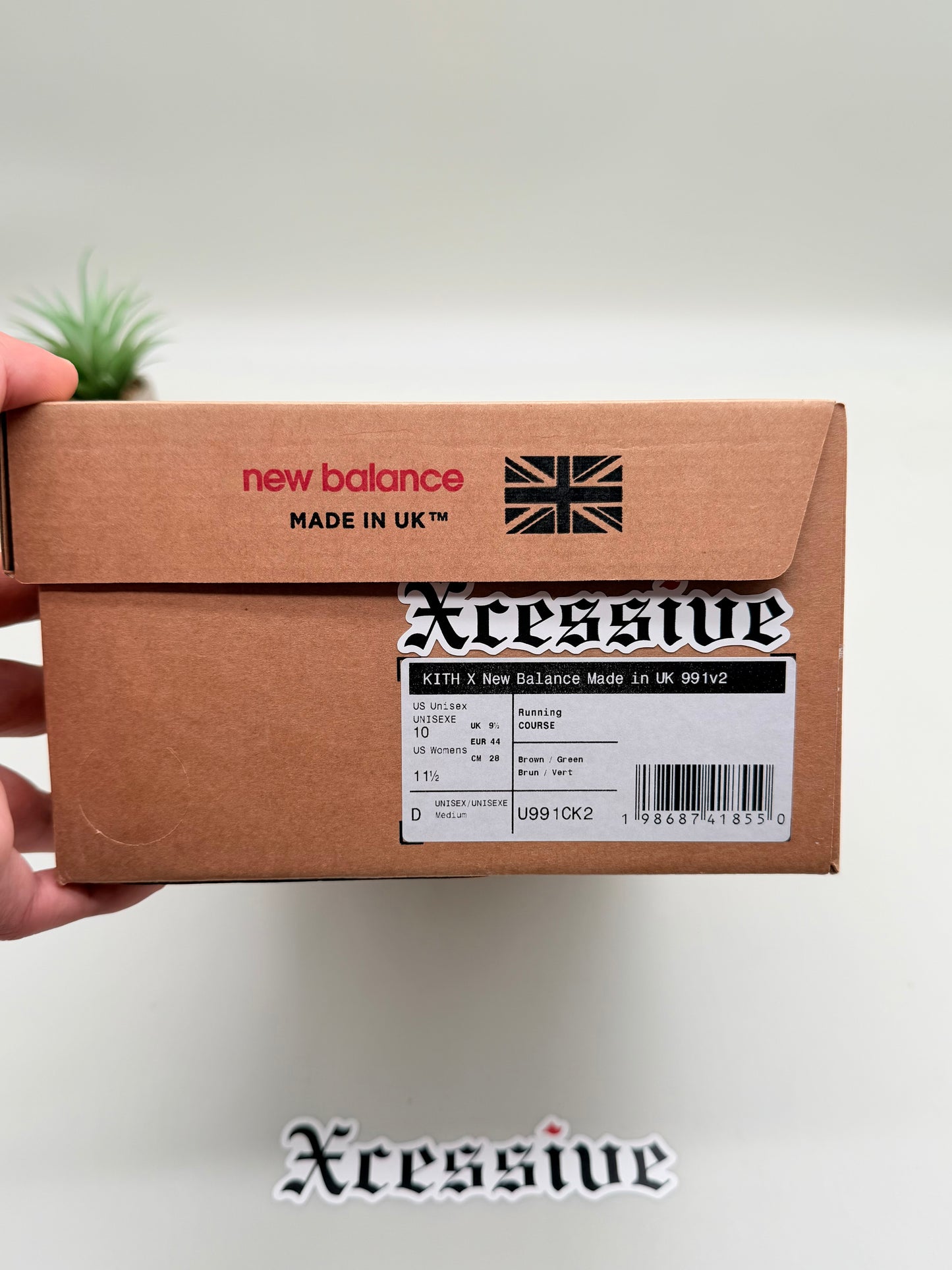 New Balance 991v2 Cathari x Kith Reverse Matcha