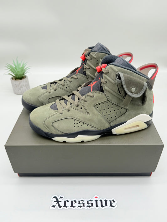 Jordan 6 Travis Scott Olive