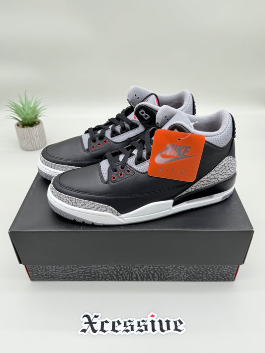 Jordan 3 Black Cement