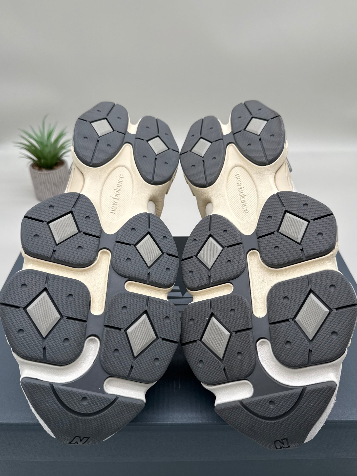 New Balance 9060 Sea Salt White