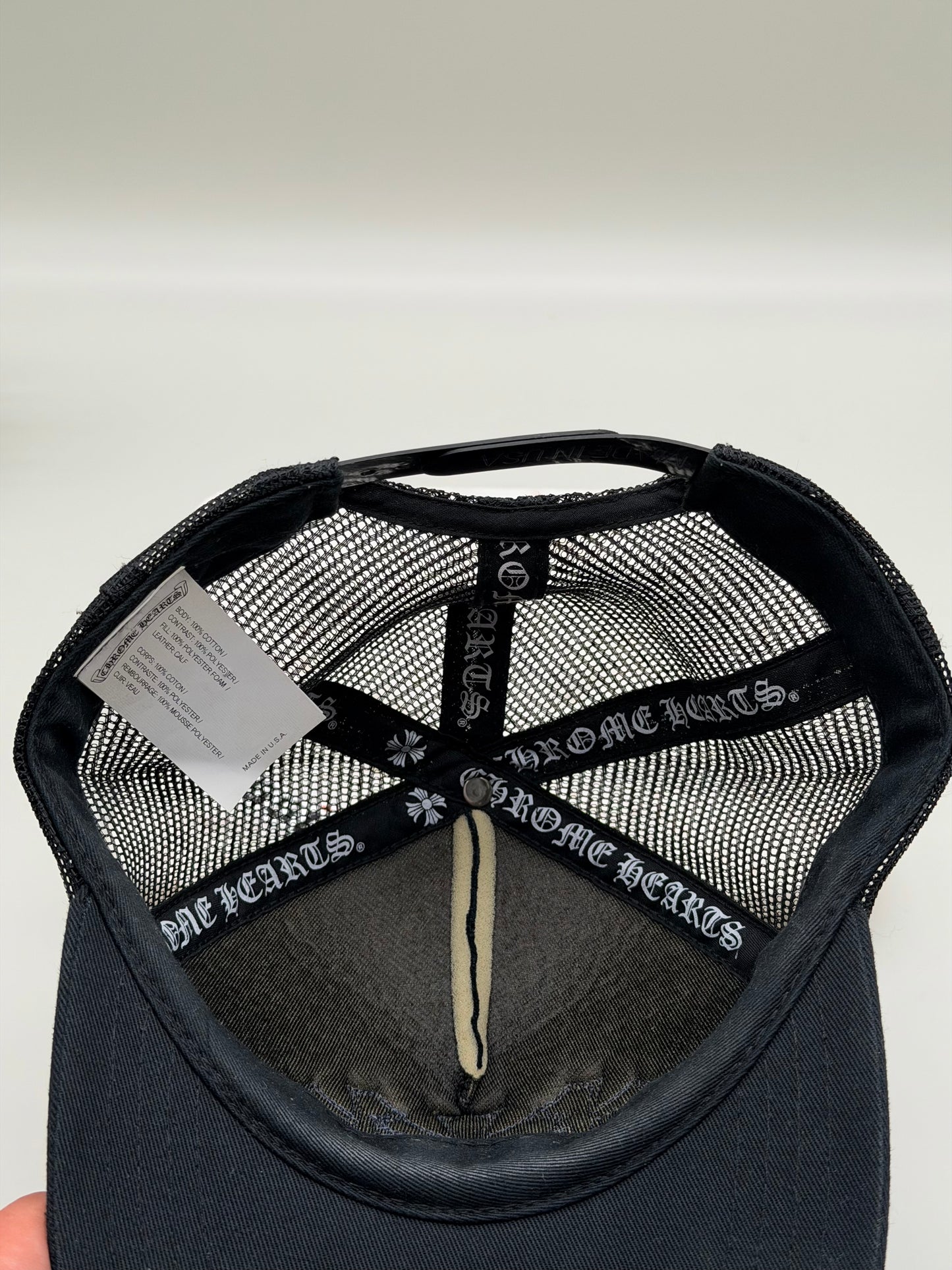 Chrome Hearts St. Barth's Purple Triple Cross Trucker