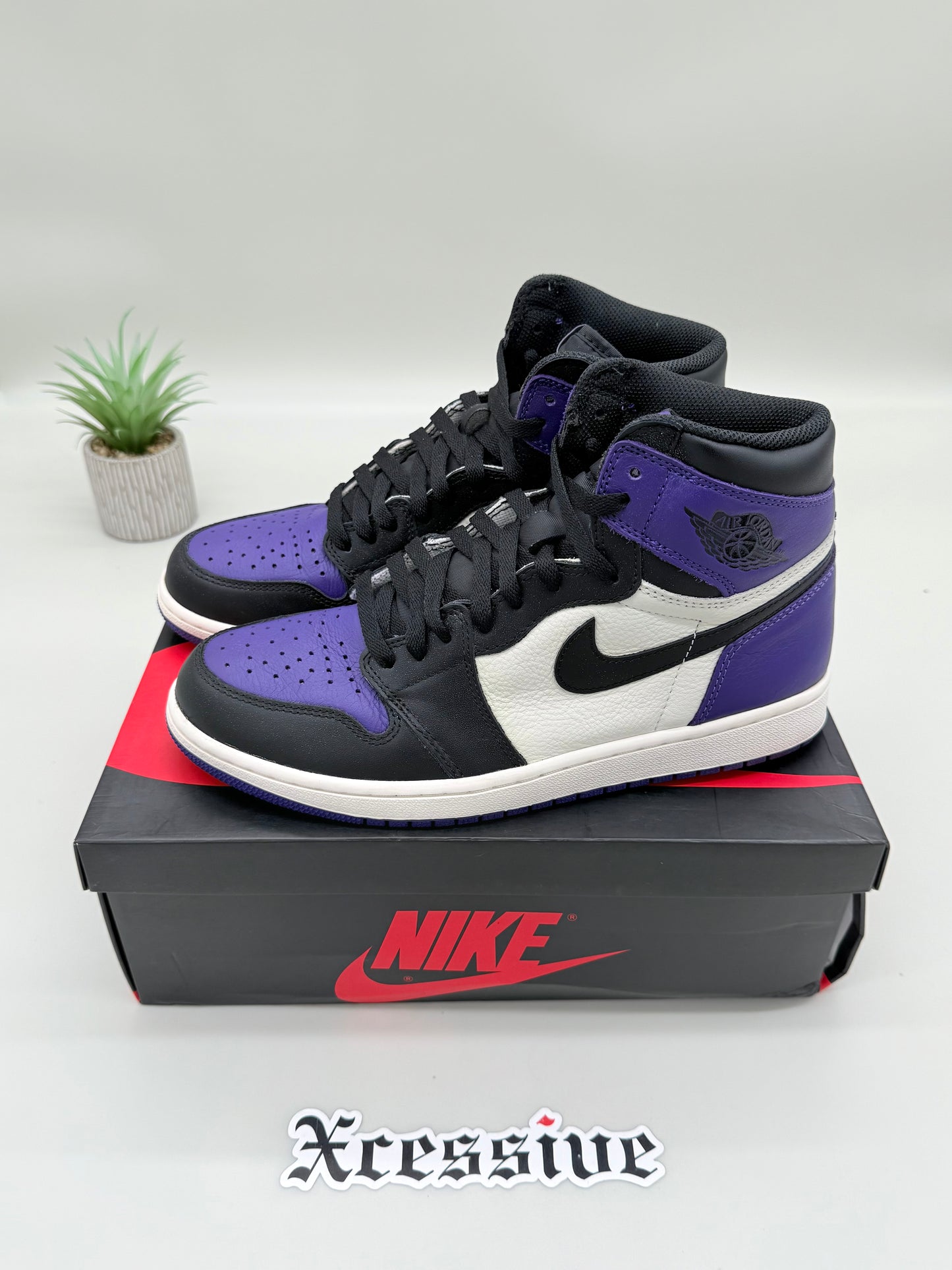 Jordan 1 Court Purple
