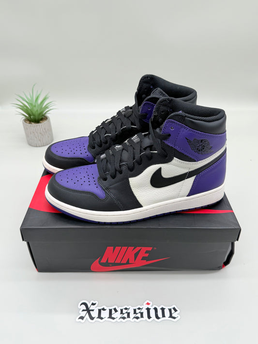 Jordan 1 Court Purple