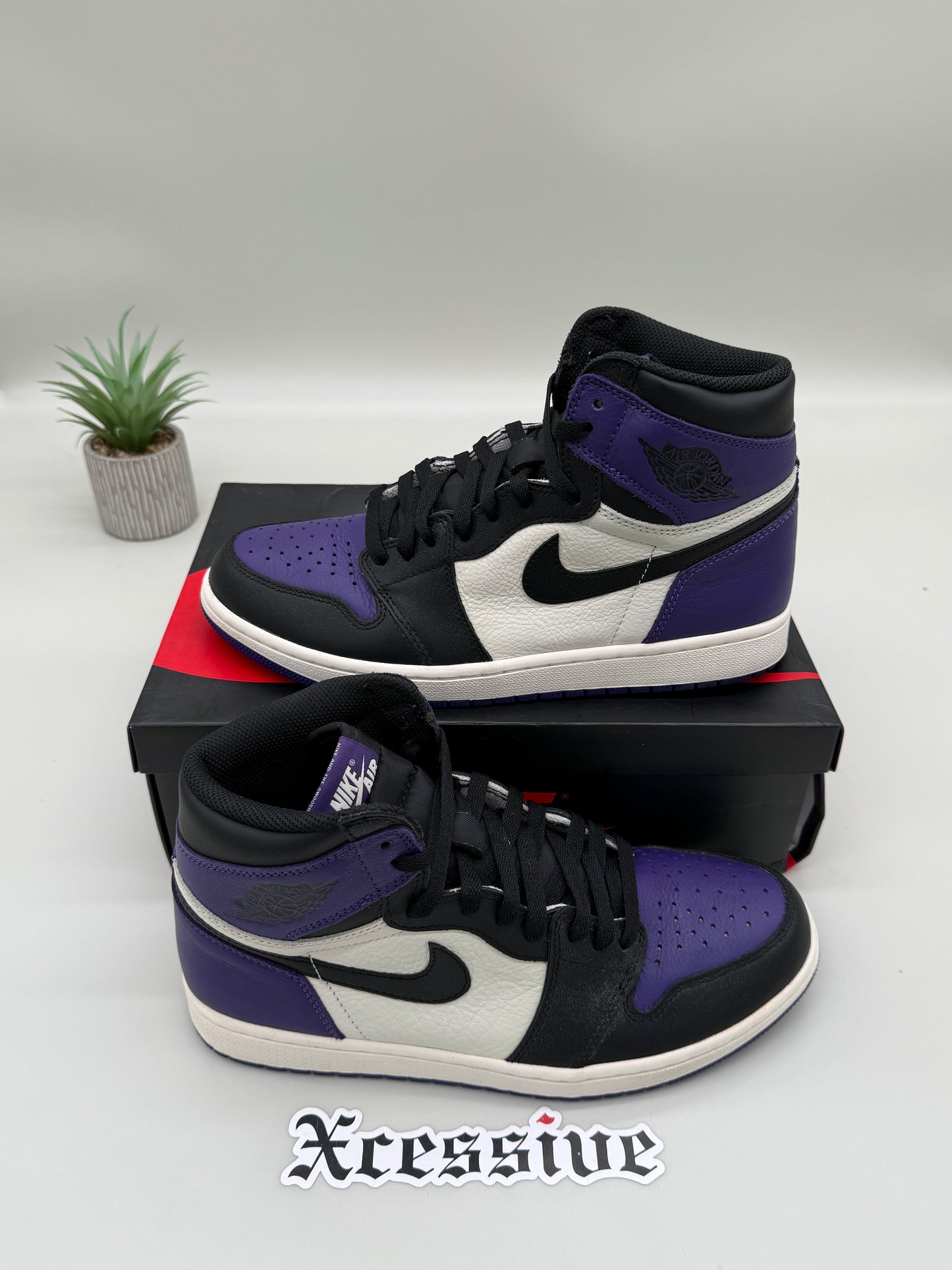 Jordan 1 Court Purple