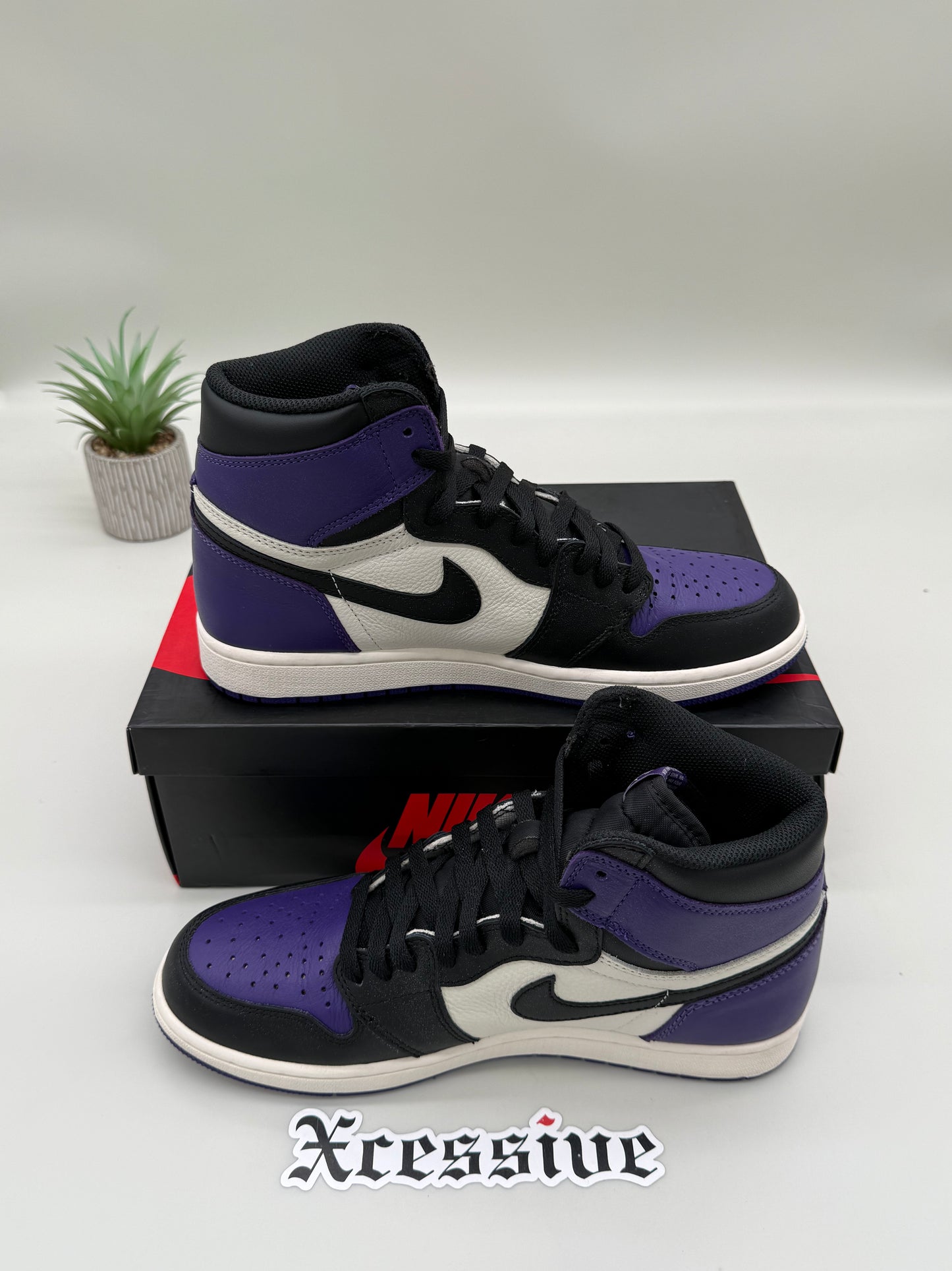 Jordan 1 Court Purple