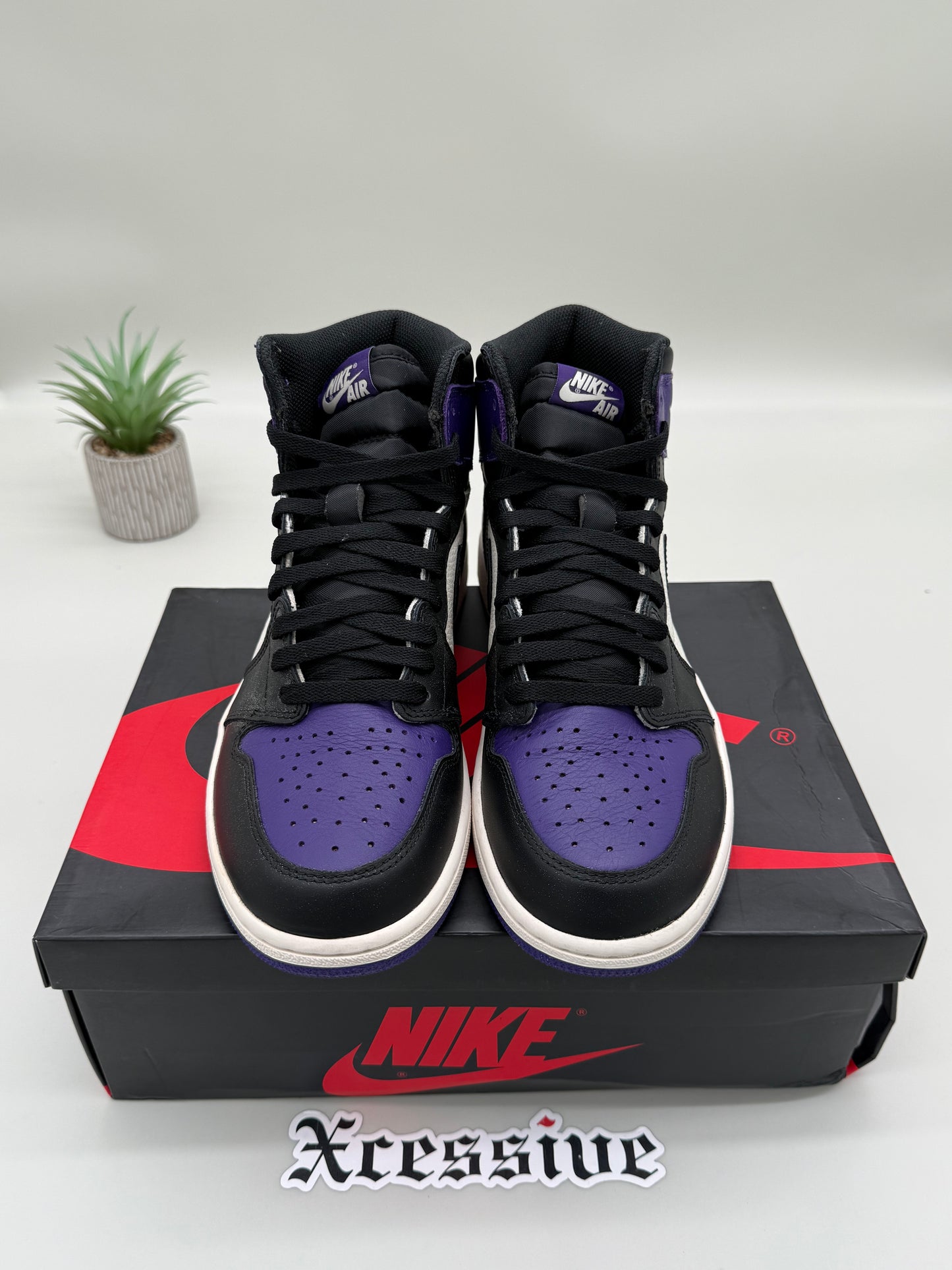 Jordan 1 Court Purple