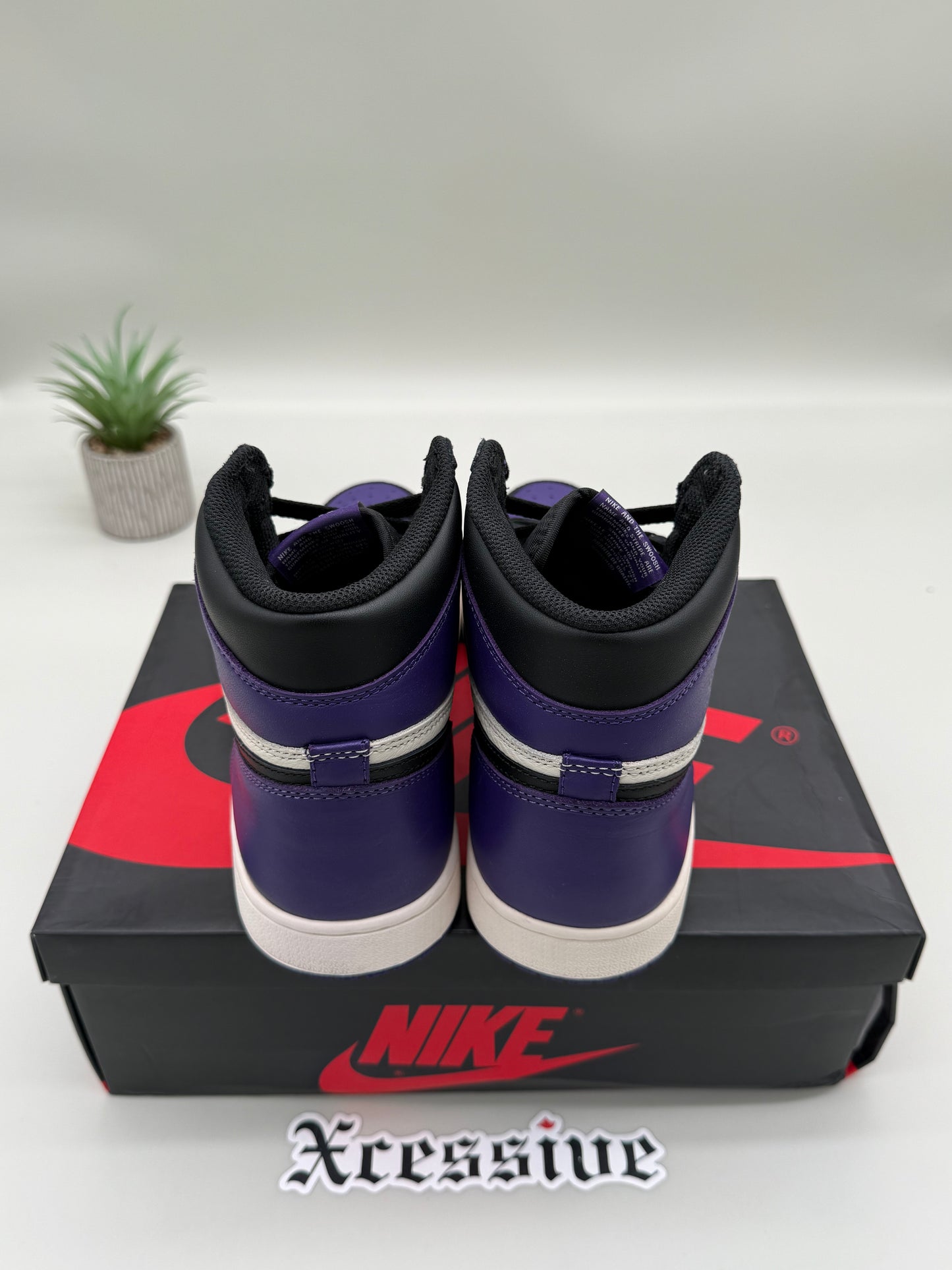 Jordan 1 Court Purple