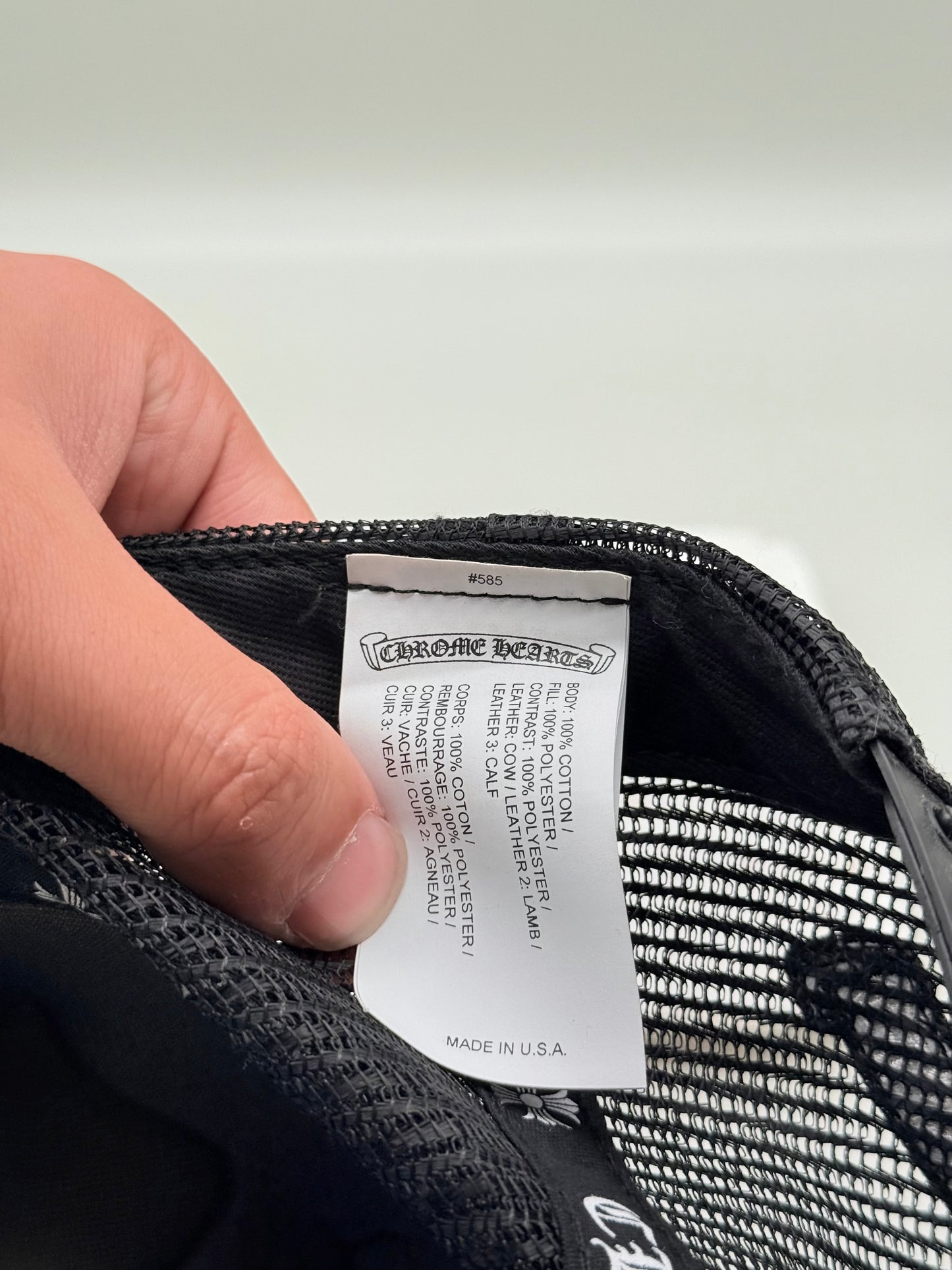 Chrome Hearts Matty Boy Chomper Hat