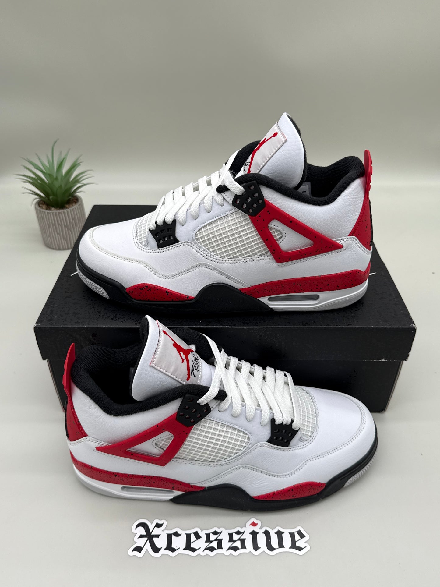 Jordan 4 Red Cement