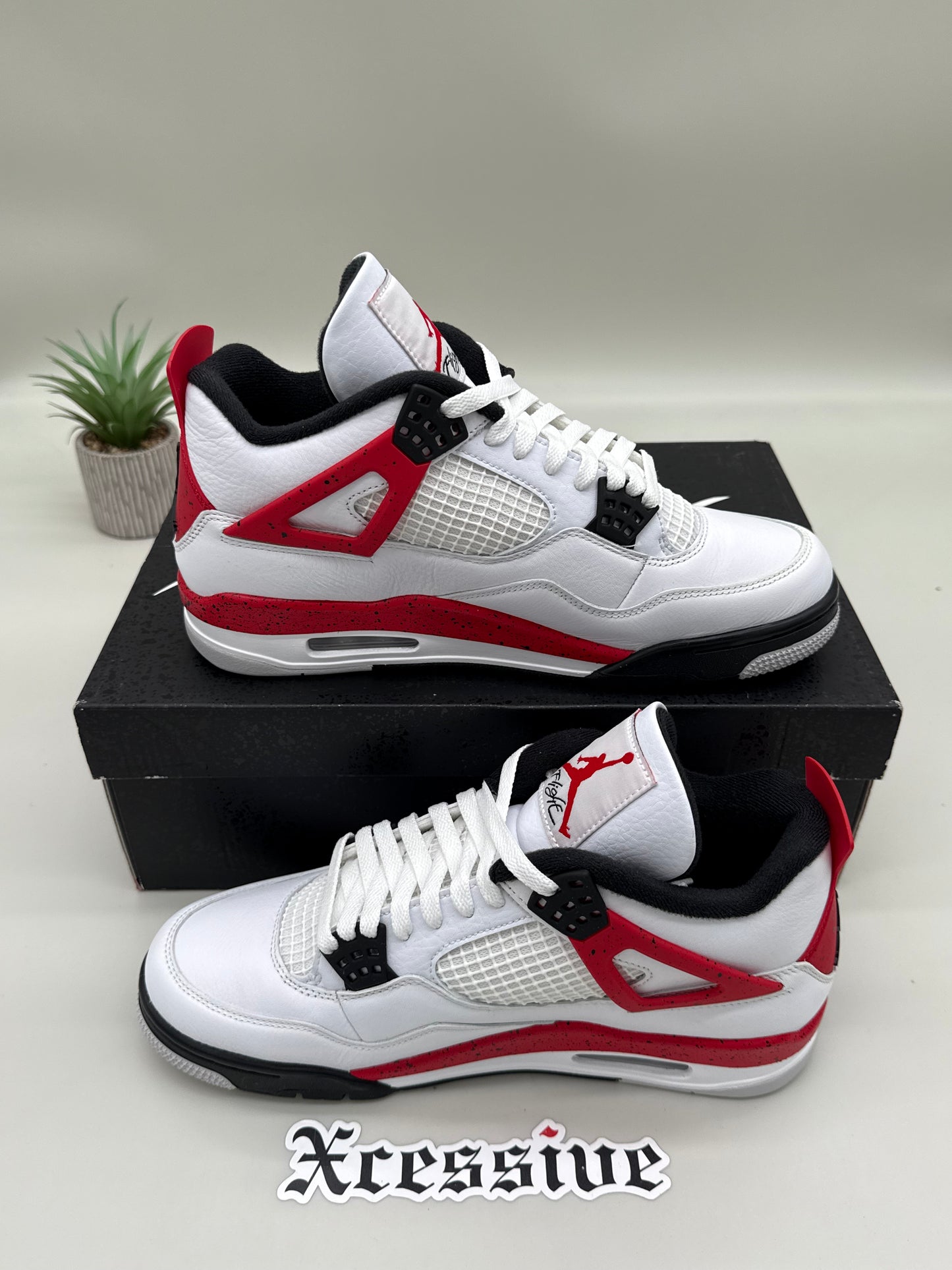 Jordan 4 Red Cement