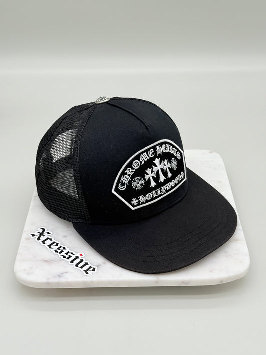 Chrome Hearts Triple Cross Hollywood Patch Hat